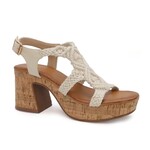 Elona Crochet Cork Sandal