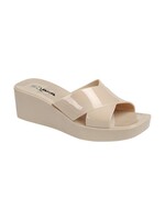 Show Nude Jelly Wedge