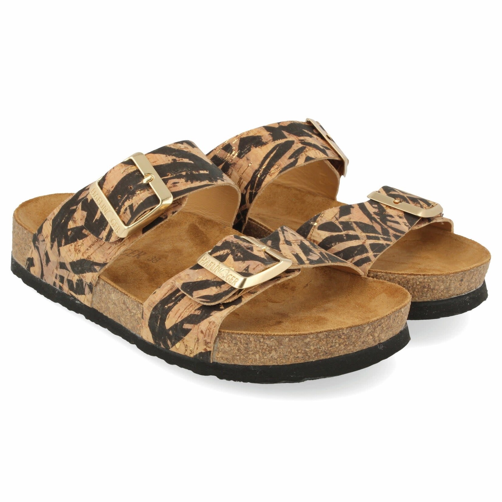 Halfinger Andrea Sandal in Zebra Corl Multi by Haflinger