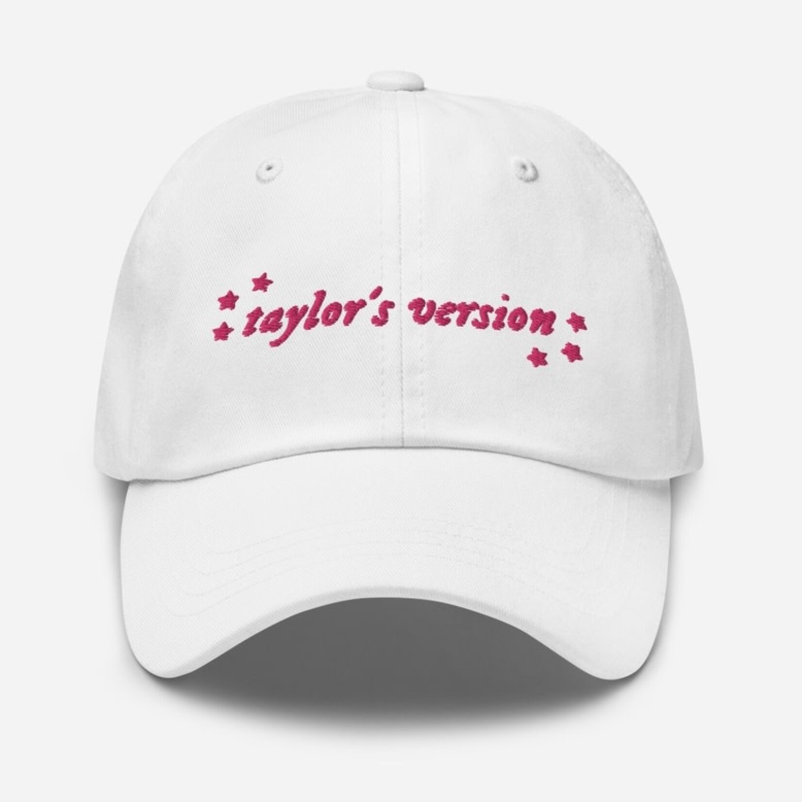 taylor's version Baseball Hat in White Swiftie