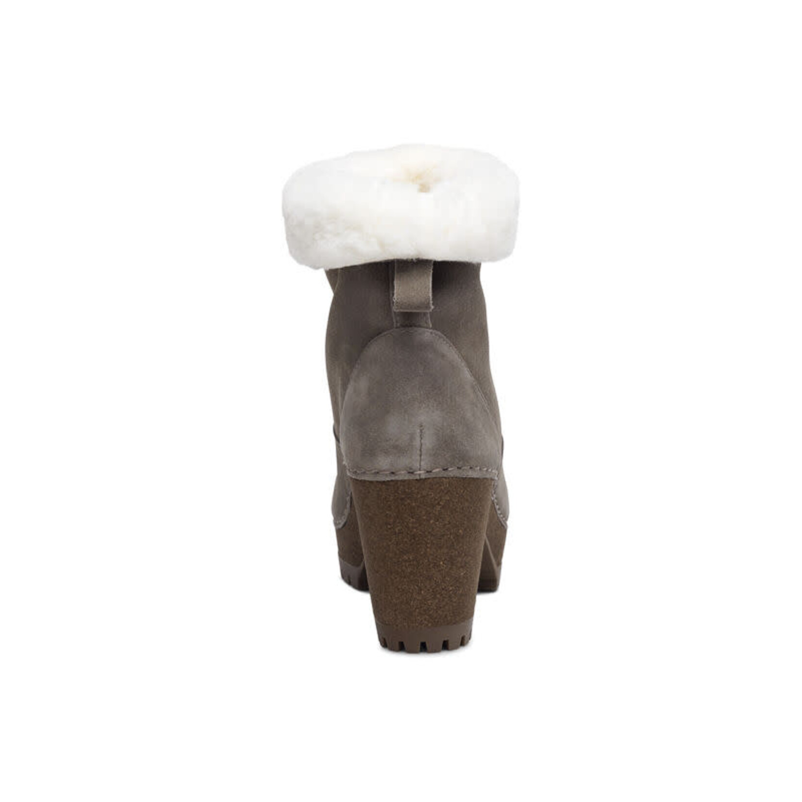 Aetrex Scarlett Boots in Mushroom Suede by Aetrex Water Resistant
