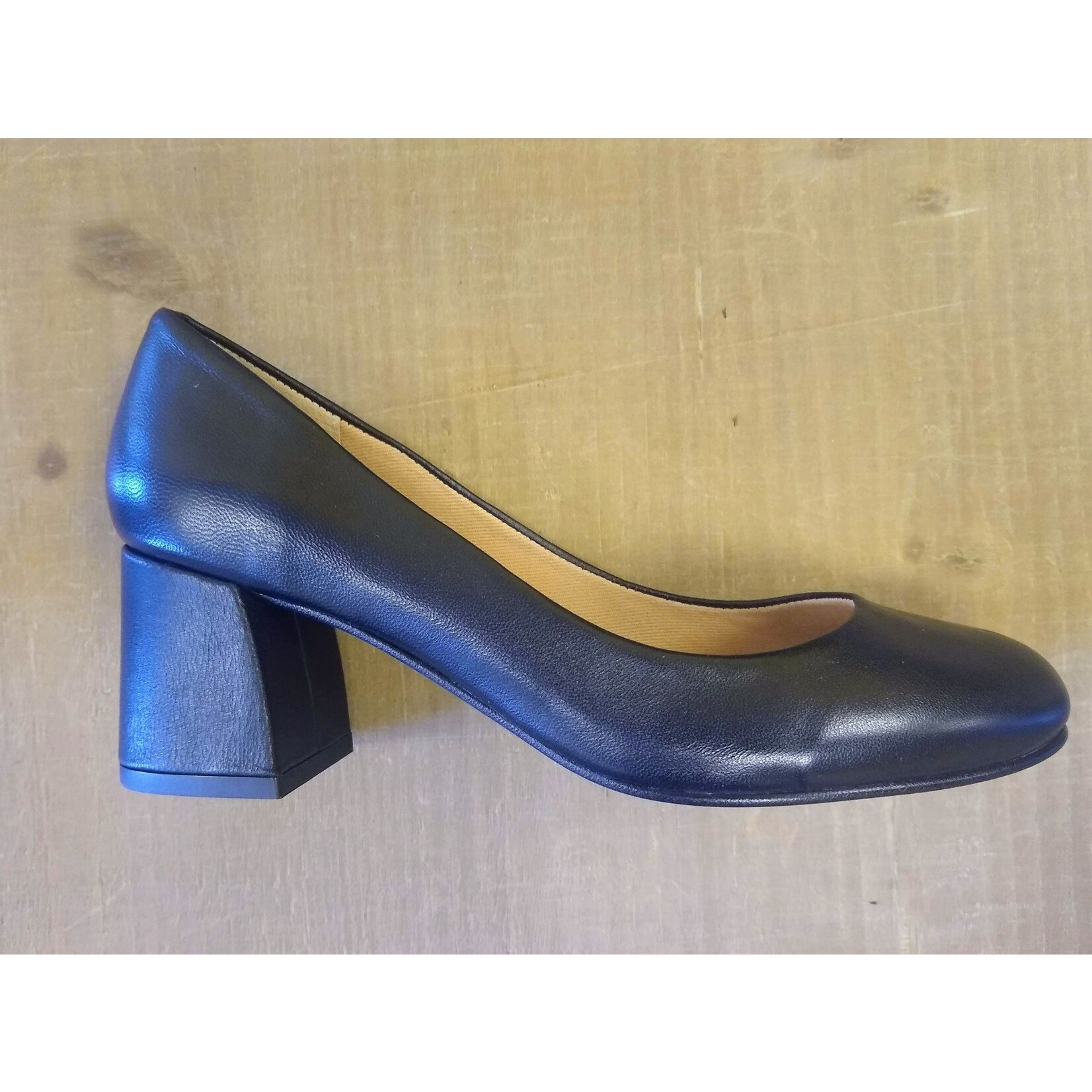French Sole fs/ny Trance Black Napa Leather Pump by fs/ny  French Soles
