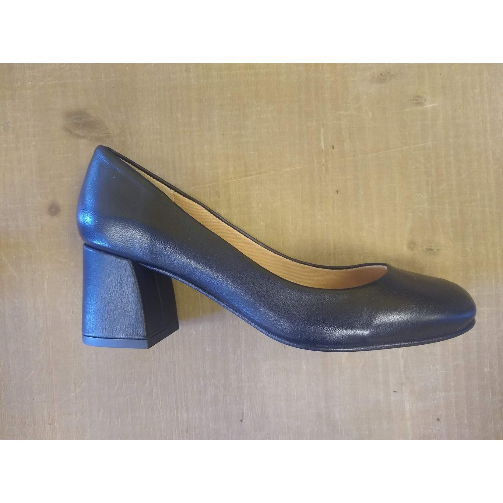 French Sole fs/ny Trance Black Napa Leather Pump by fs/ny  French Soles