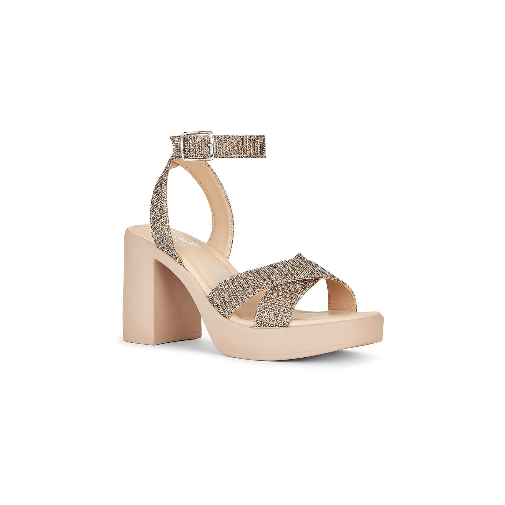 Seychelles Sand Castle in Shimmer Fabric by Seychelles Footwear