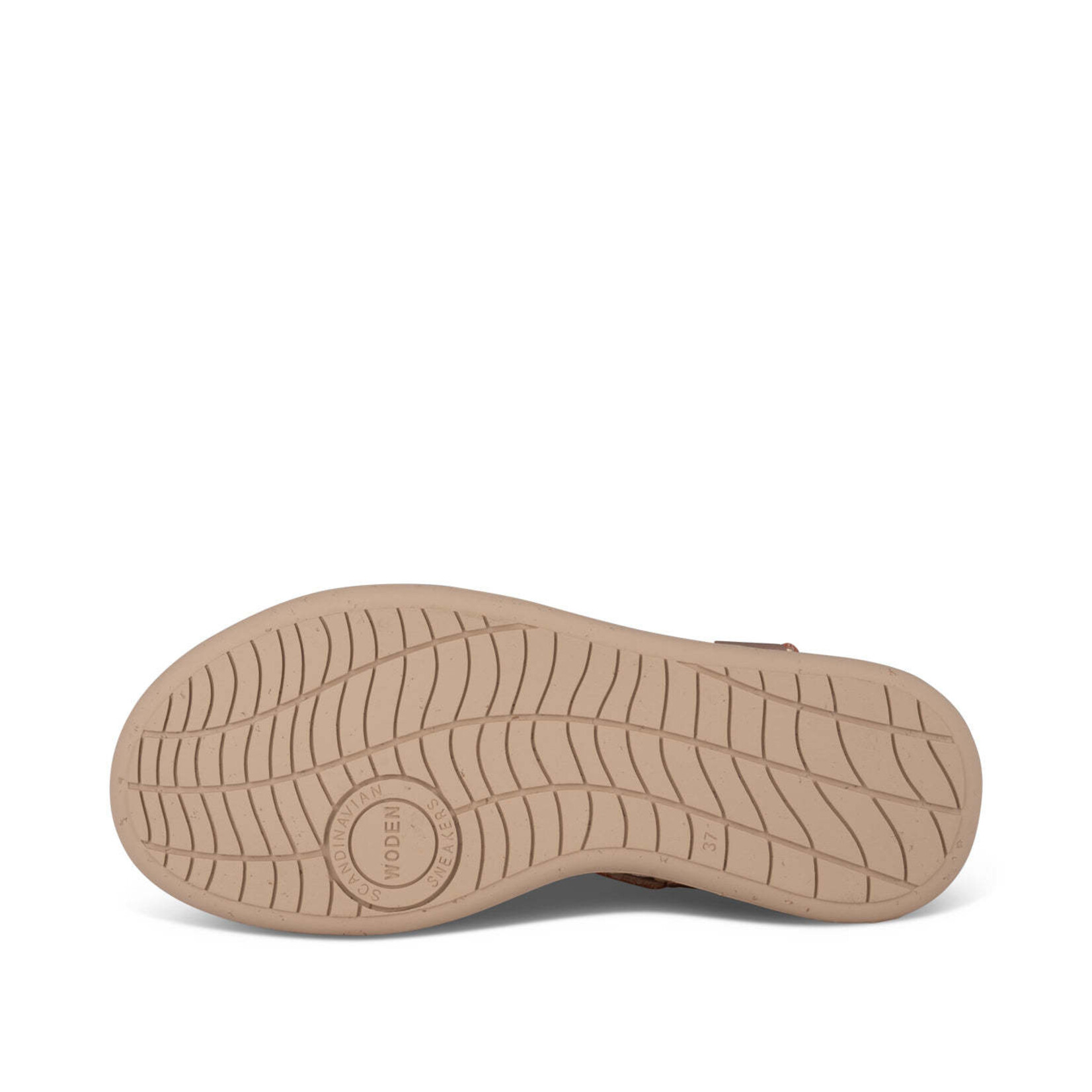 Woden Line in Rose Metallic Adjustable Sandal by Woden