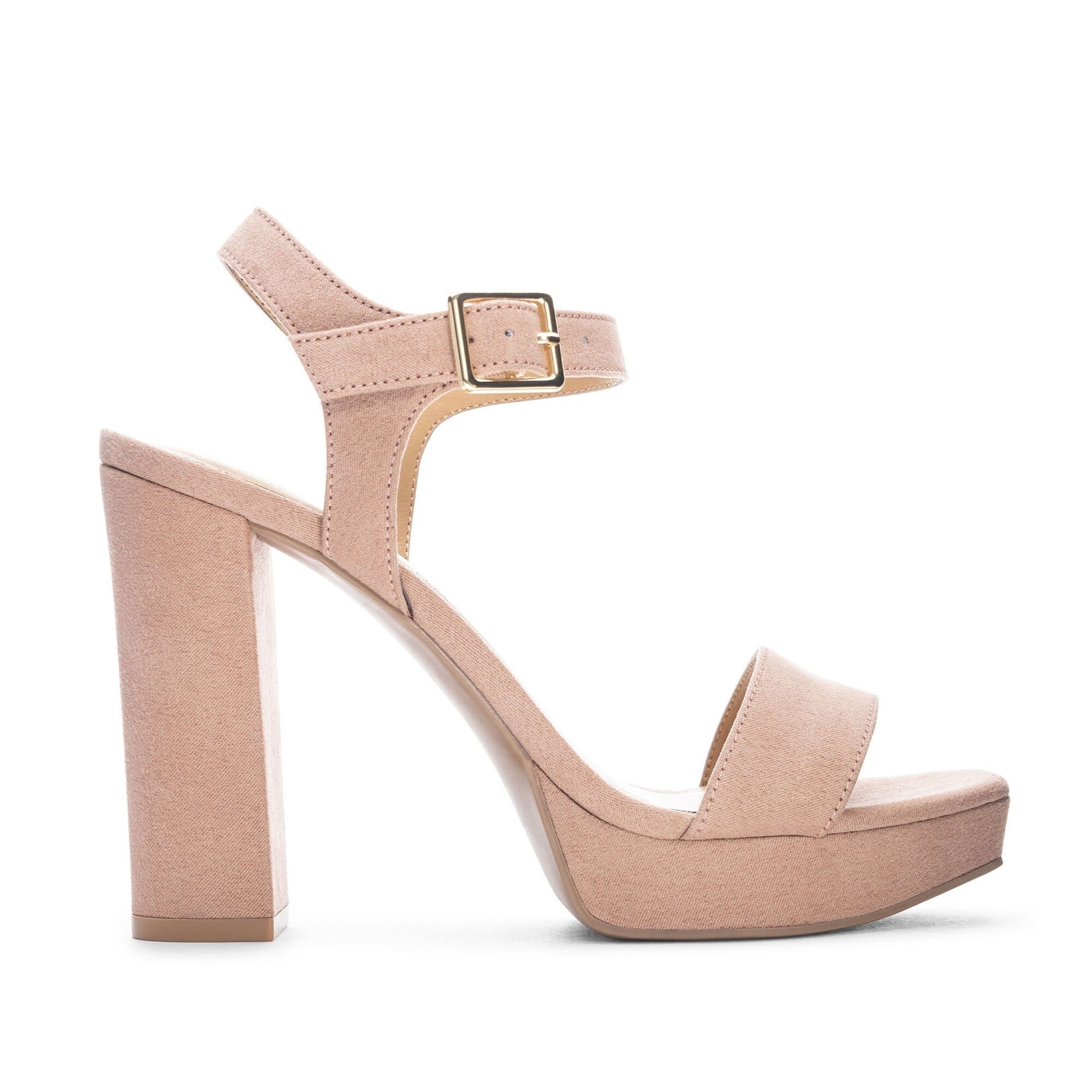 Chinese Laundry Alanah Nude Micro Suede by Chinese Laundry