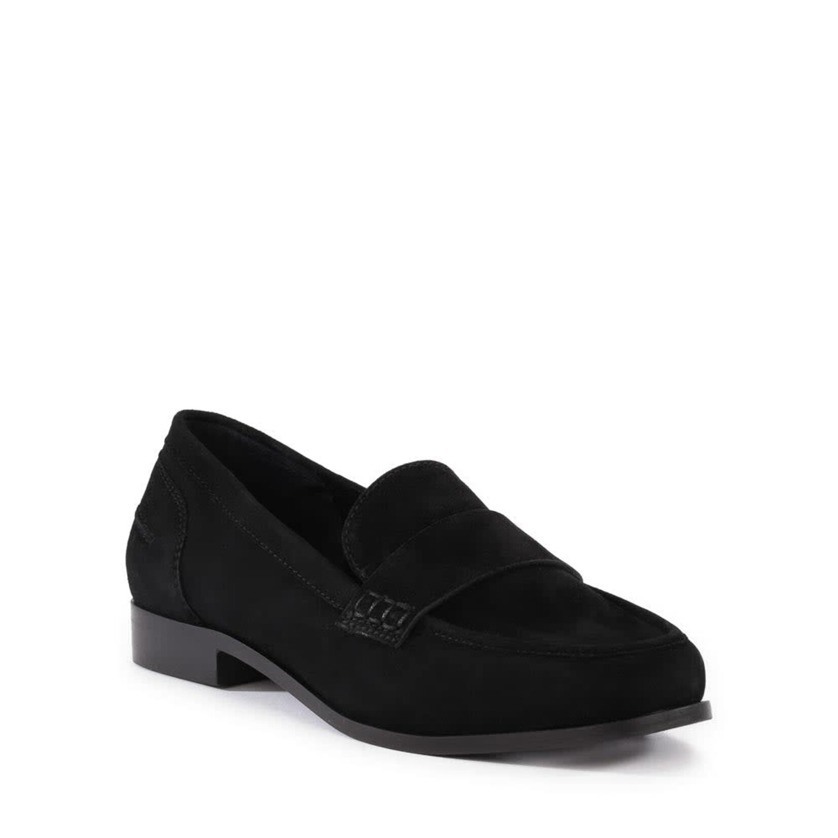 Seychelles Sooner or Later Loafer in Black Suede by Seychelles *SALE*