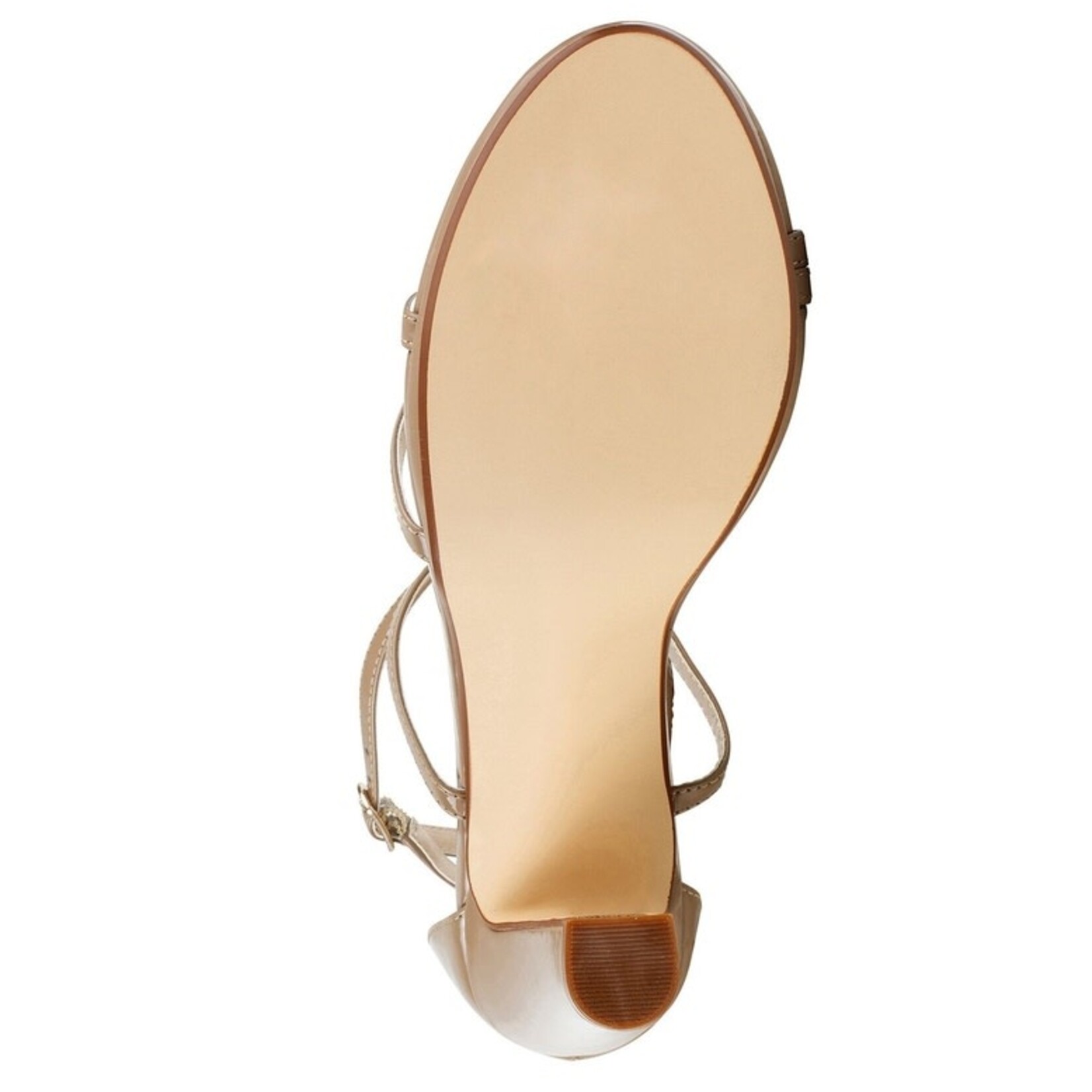 Benjamin Walk Reign Strappy Heel in Dark Nude by Benjamin Walk Size 8 Only
