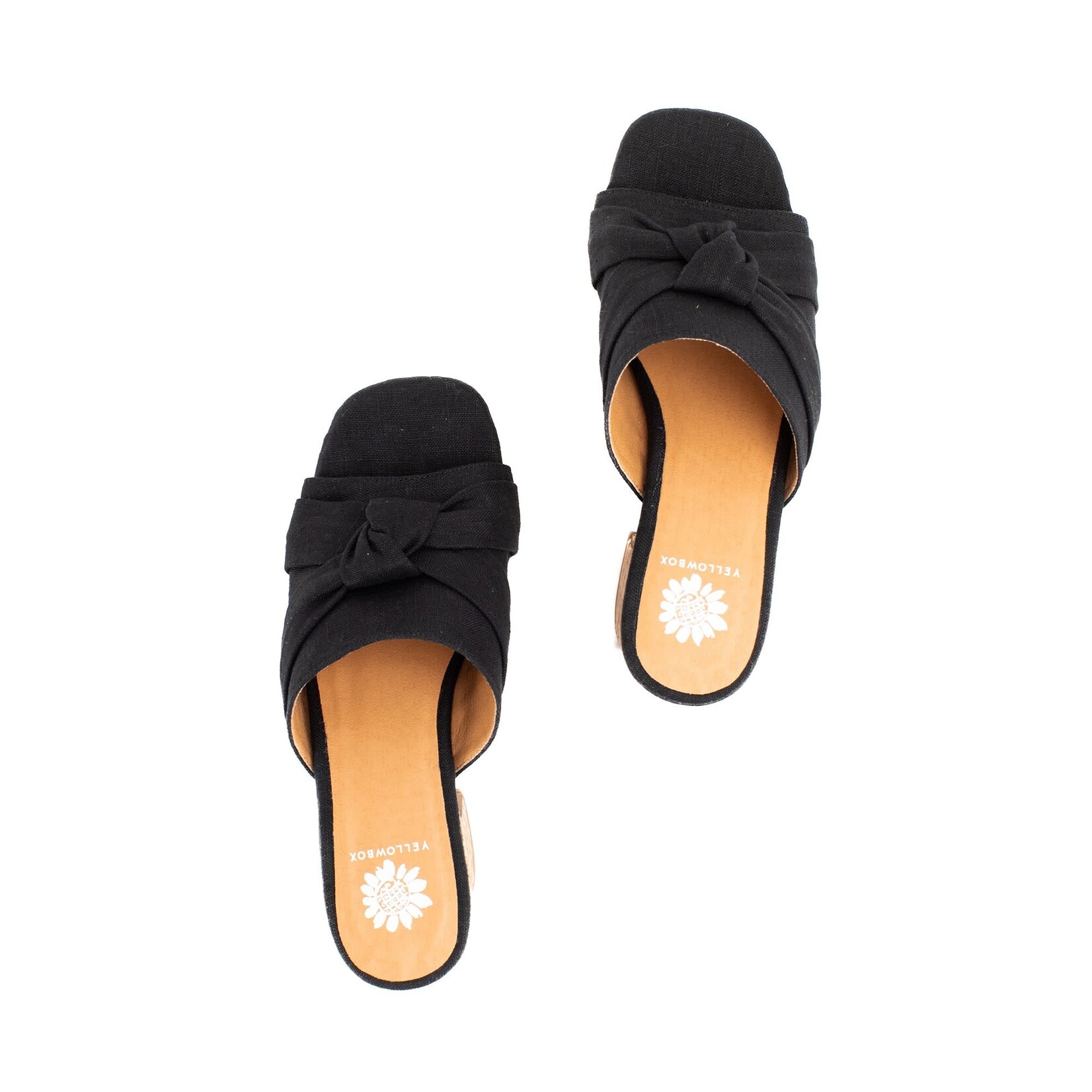 Yellow Box Shoes Ordo Black Platform Slide by Yellow Box  Size 10 Only