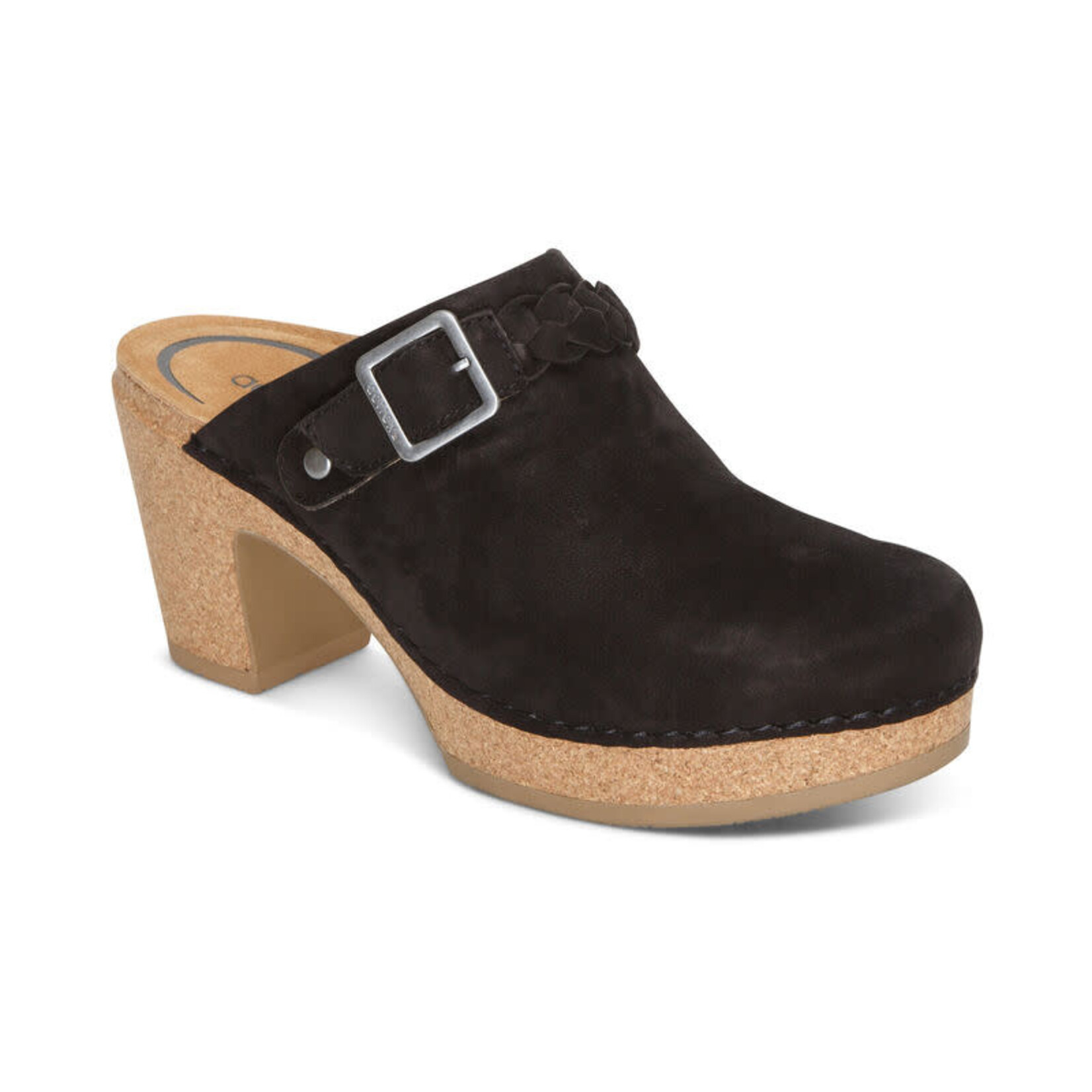 Aetrex Corey Black Suede By Aetrex