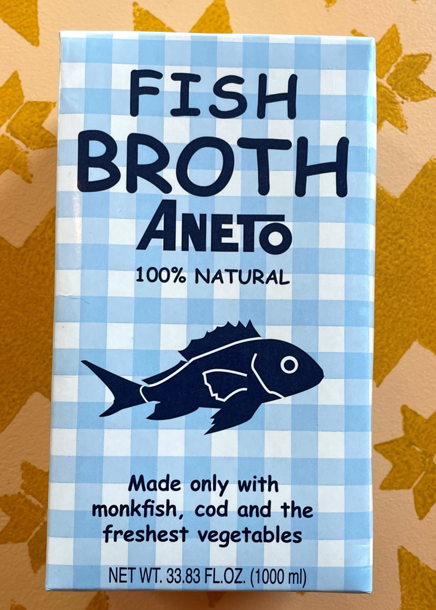 Aneto Fish Broth  33.8fl oz (1000ml)