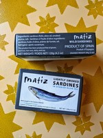 Matiz Lightly Smoked Sardines in Olive Oil 4.2oz (120g)