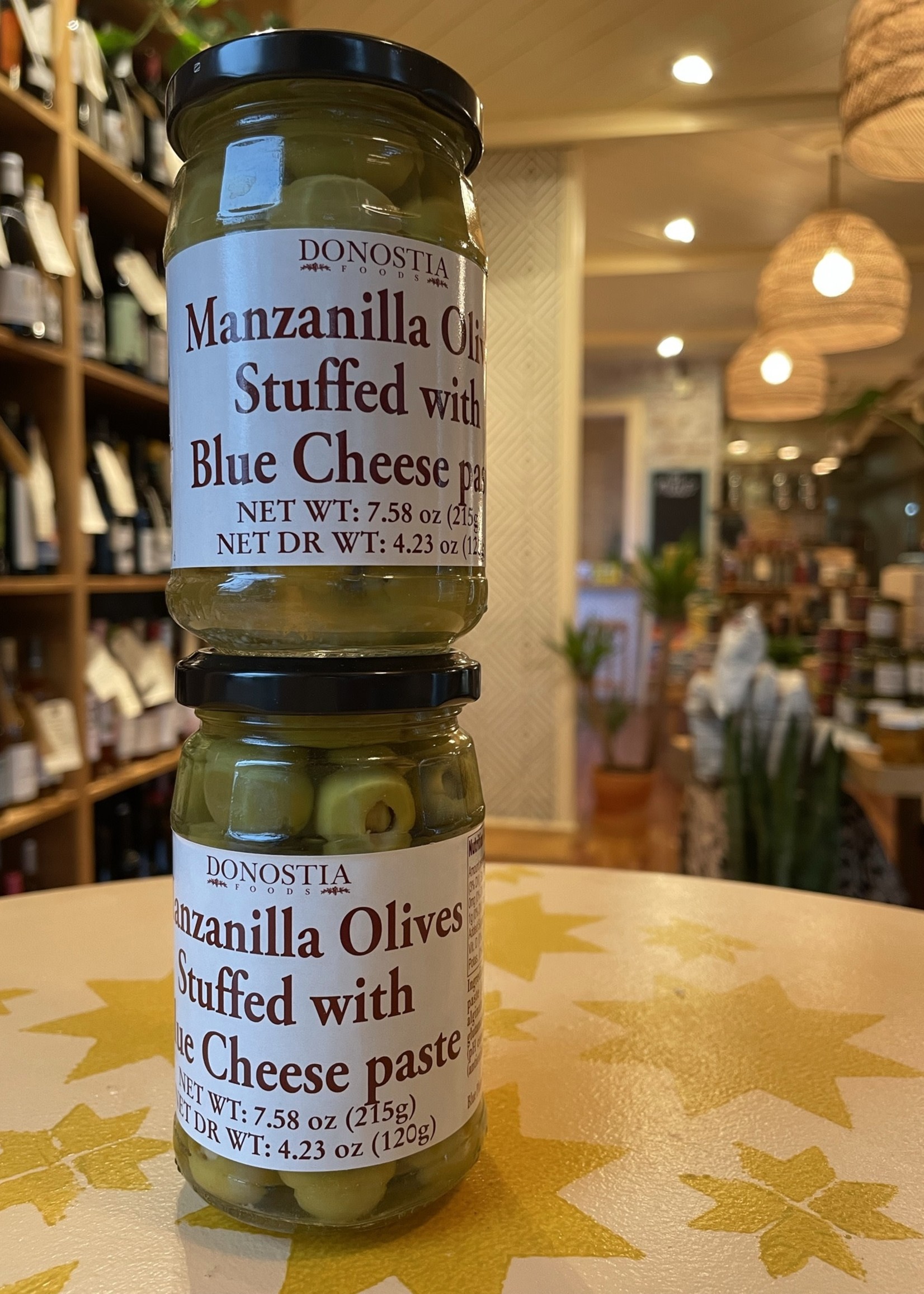 Donostia Manzanilla Olives Stuffed with Blue Cheese