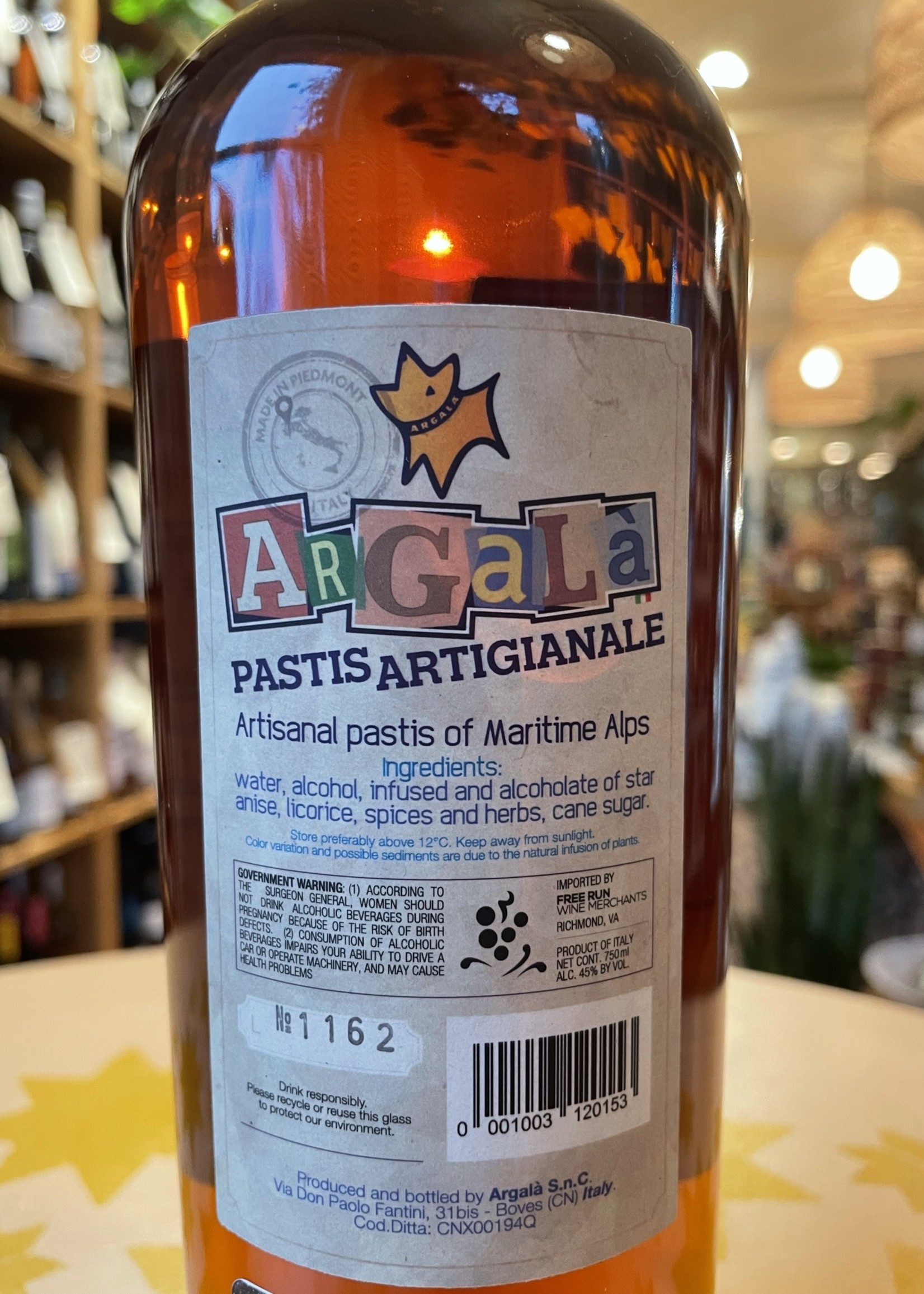Argala Pastis