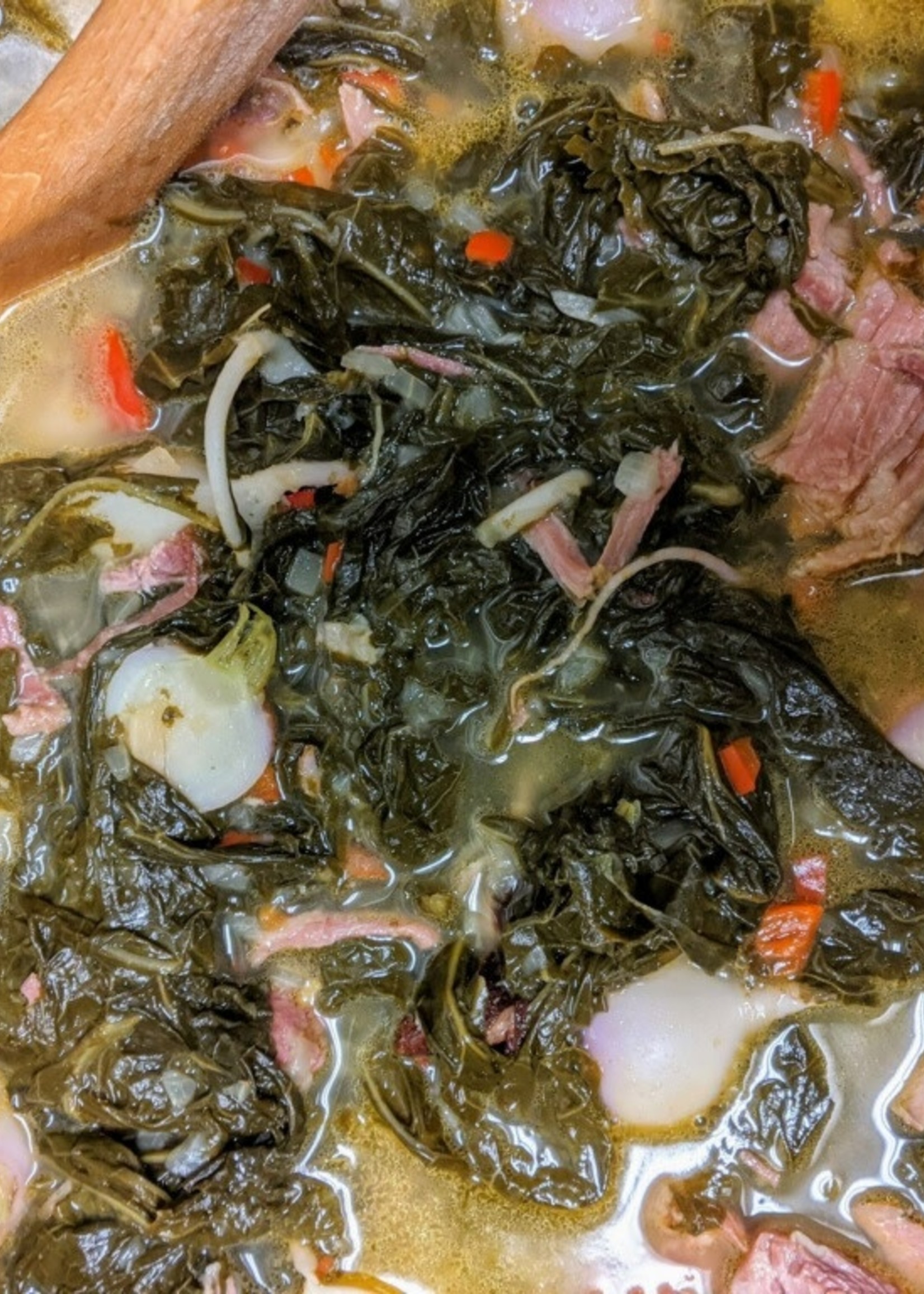 Smoked Turkey Collard Greens