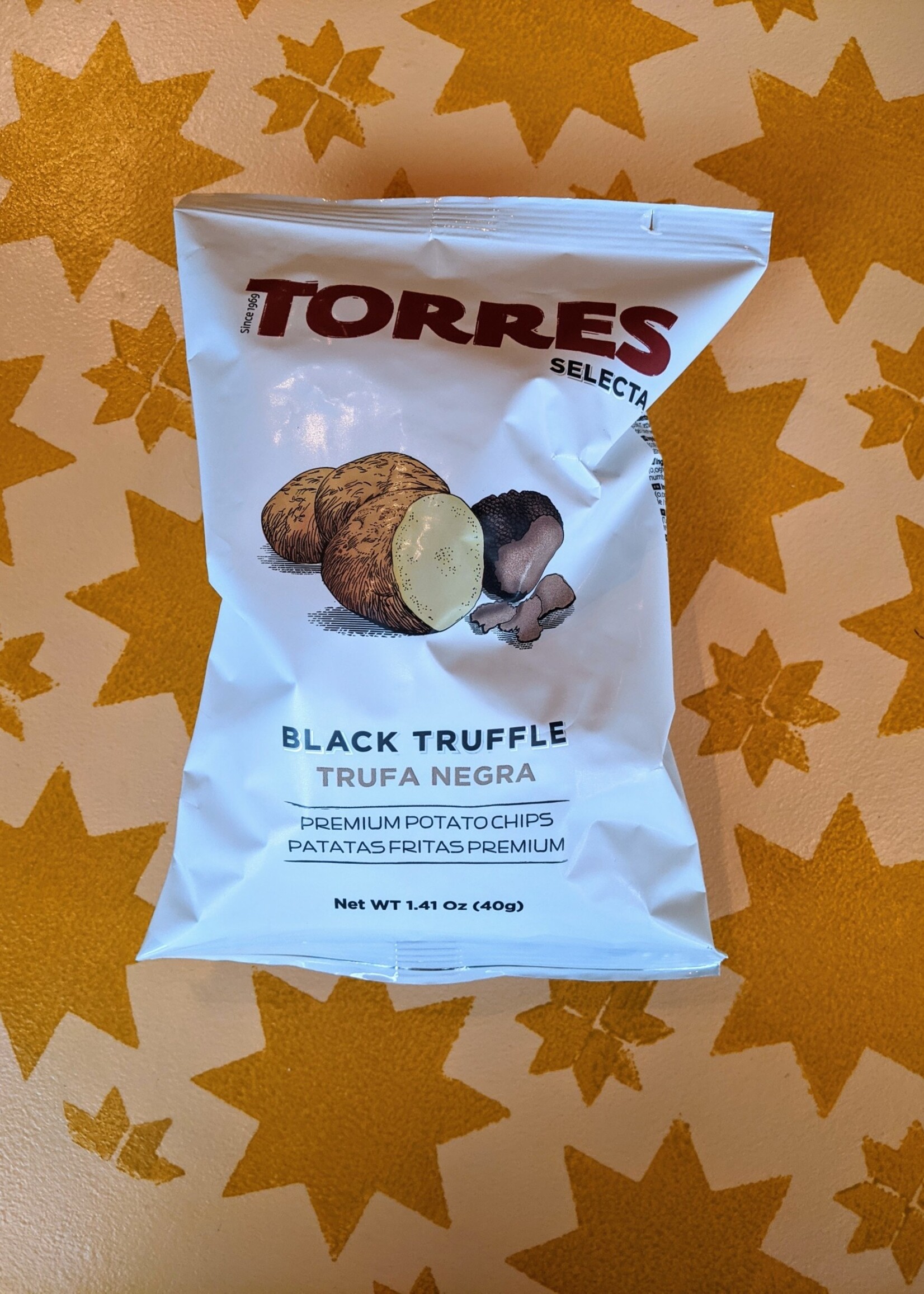Torres Selecta Black Truffle Chips 40g