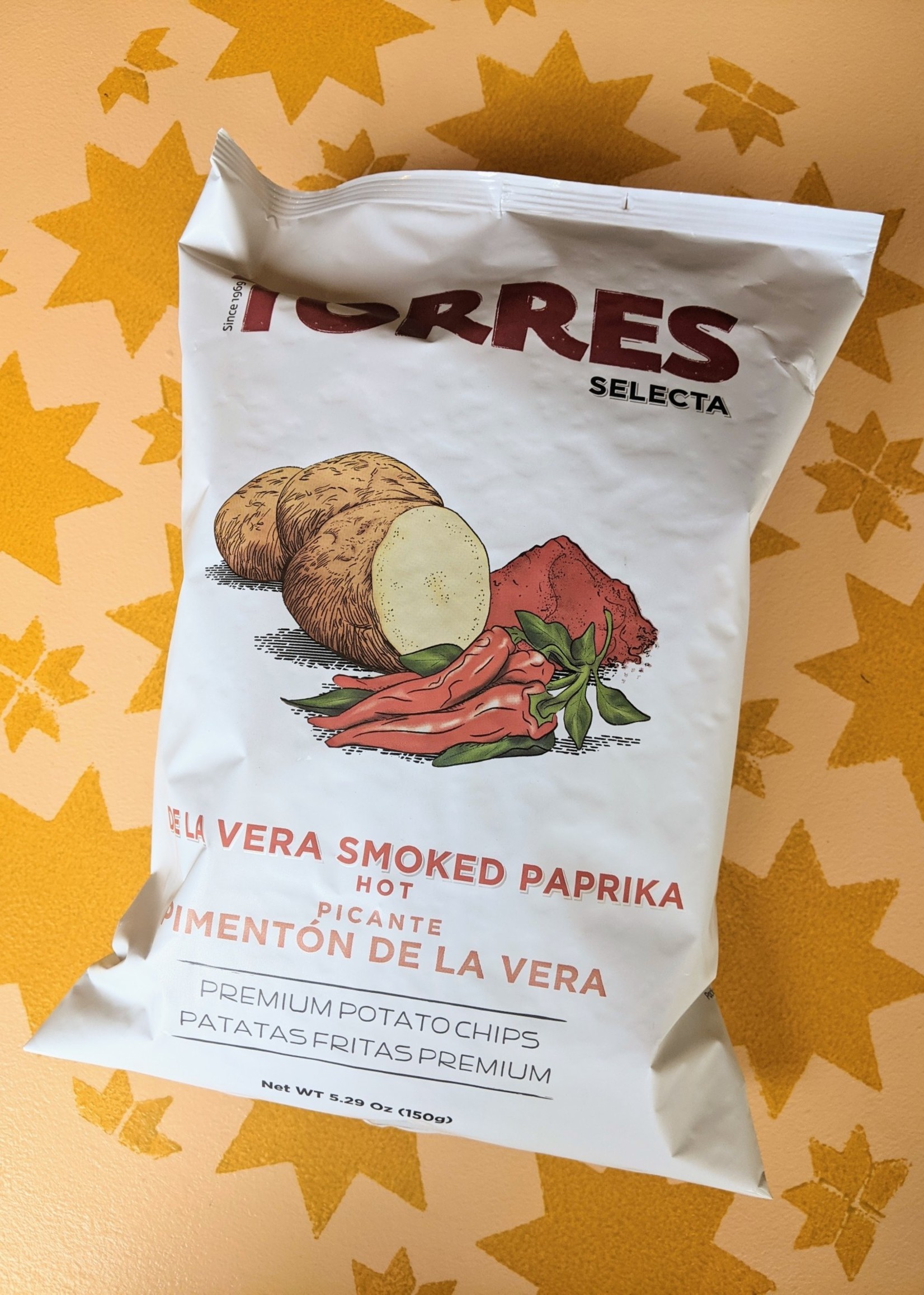 Torres De la Vera Paprika Chips 150g