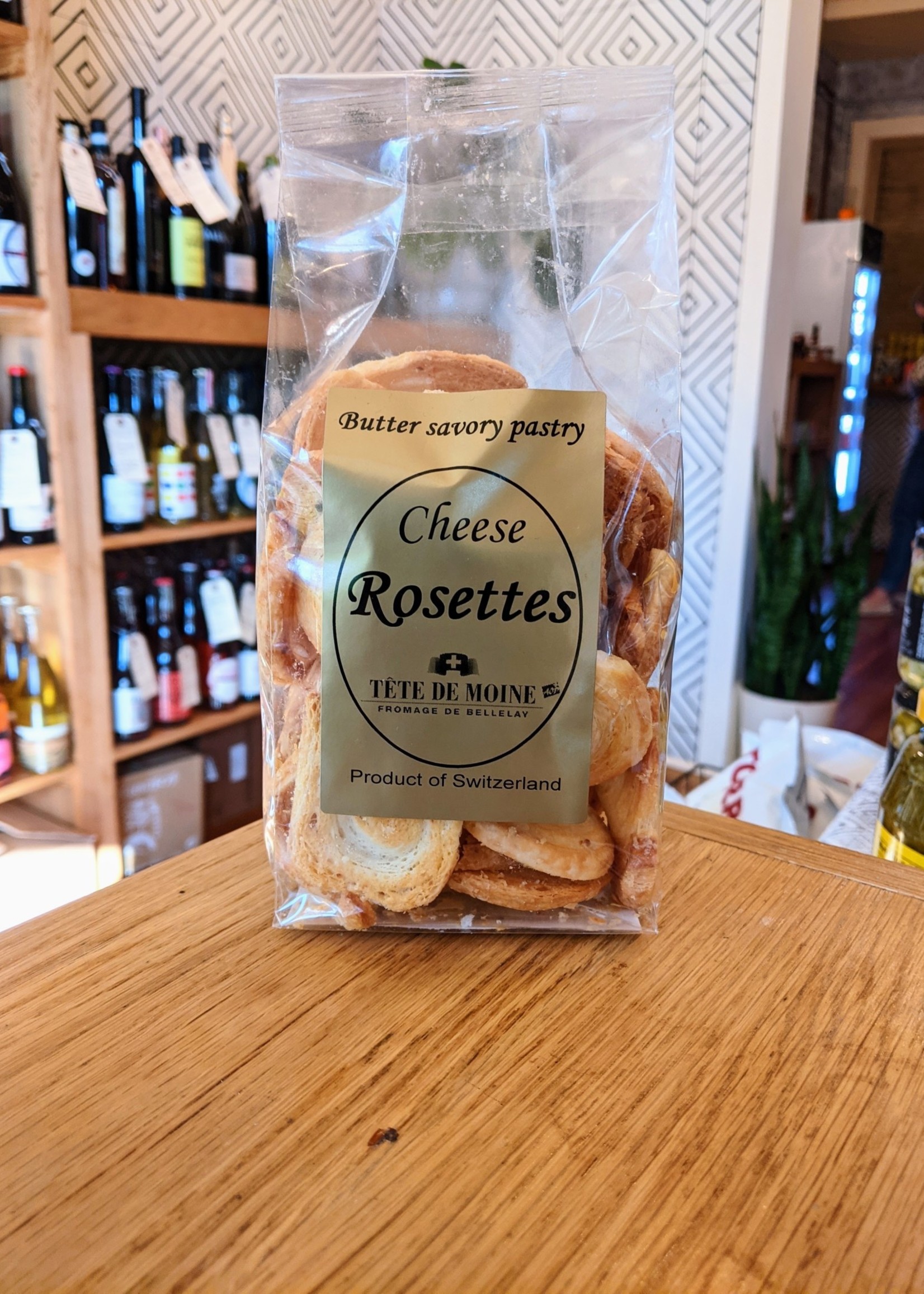 Rosettes Flufa Tête De Moine , Butter Savory Pastry, Switzerland 4.409;oz (125g)