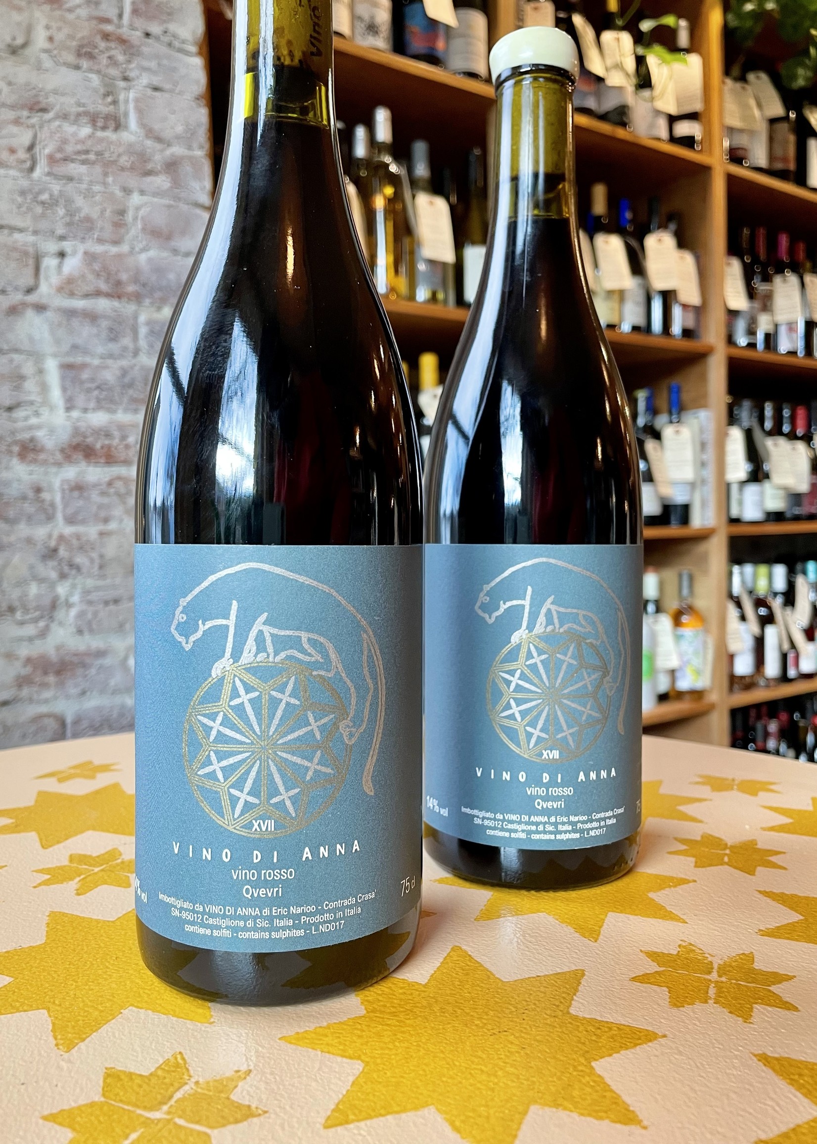 Vino di Anna Qvervi Rosso, Etna, Sicily 2017