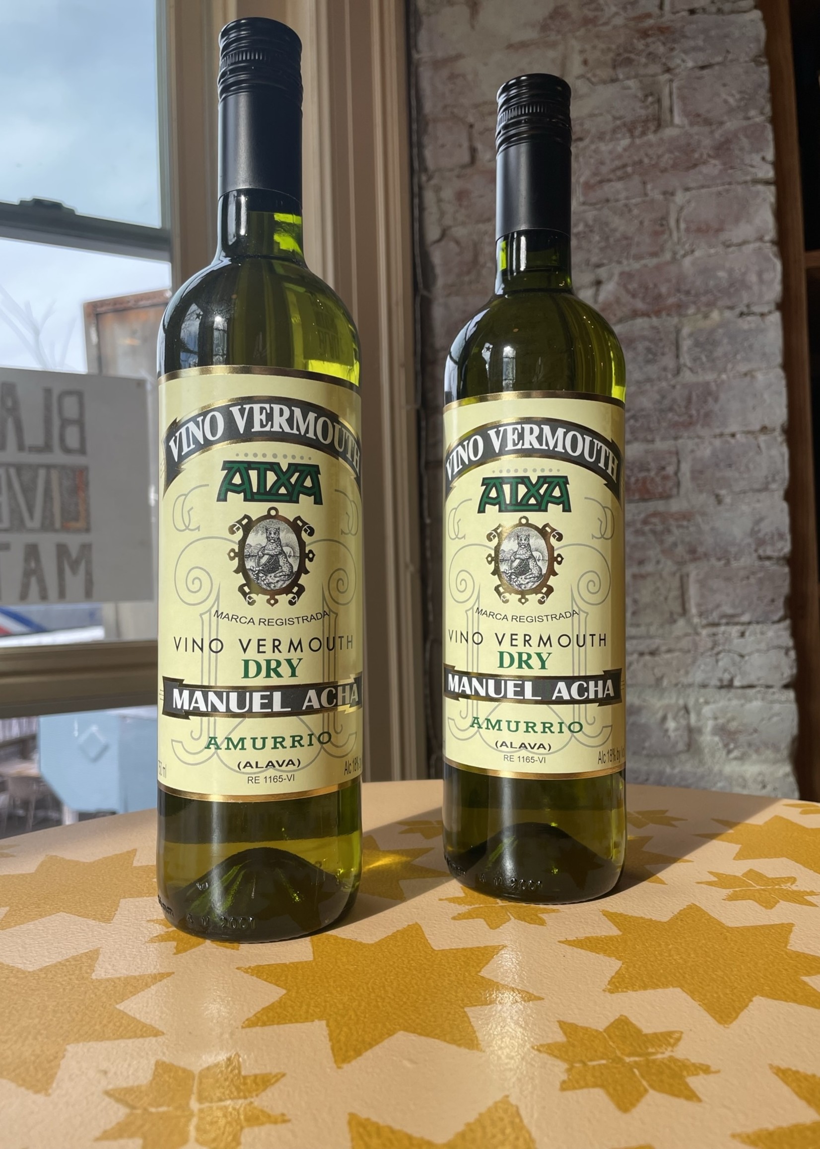 Destilerías Acha, Atxa Dry Vermouth, Spain 750ml