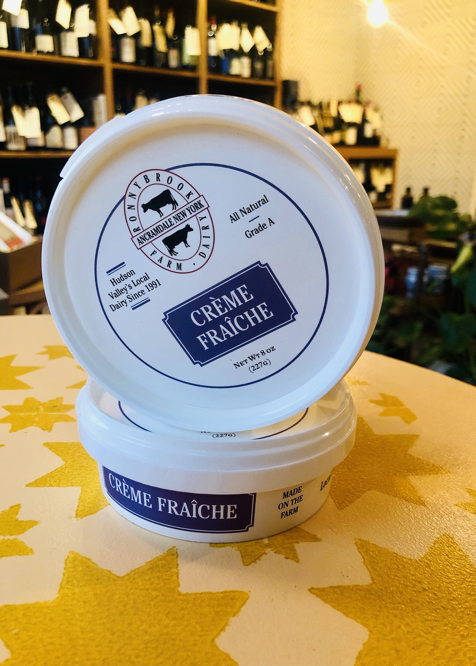 Ronnybrook Farm Crème Fraîche 8oz