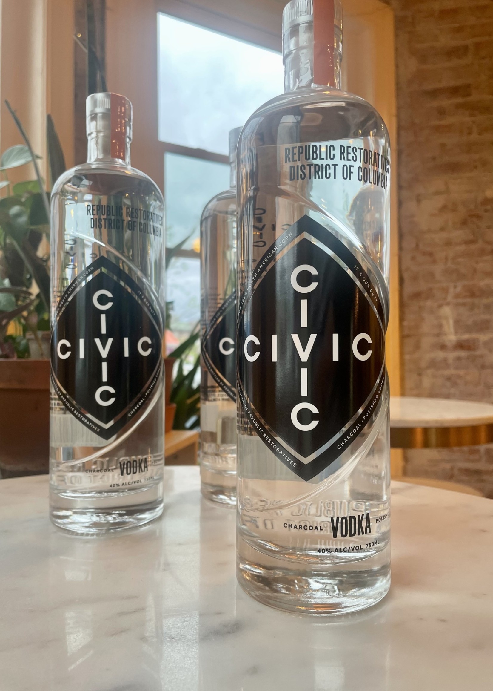 Republic Restoratives Distillery, Civic Vodka (750ml) Washington D.C.