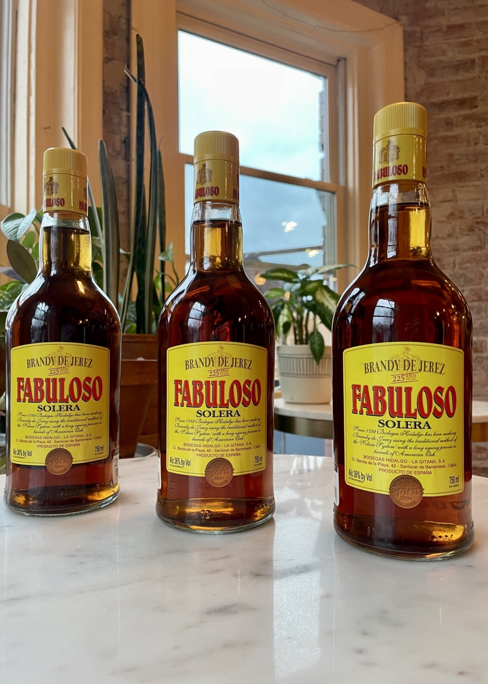 Hidalgo Fabuloso Brandy Solera 750ml
