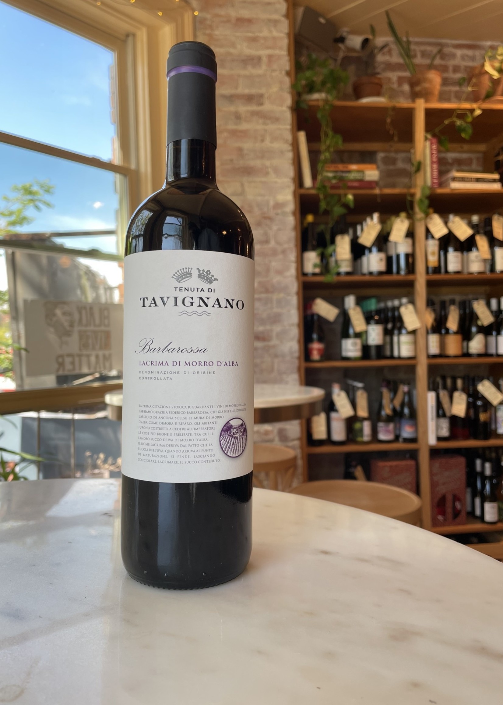 Tenuta di Tavignano Barbarossa, lacrima di Moro d’alba 2022