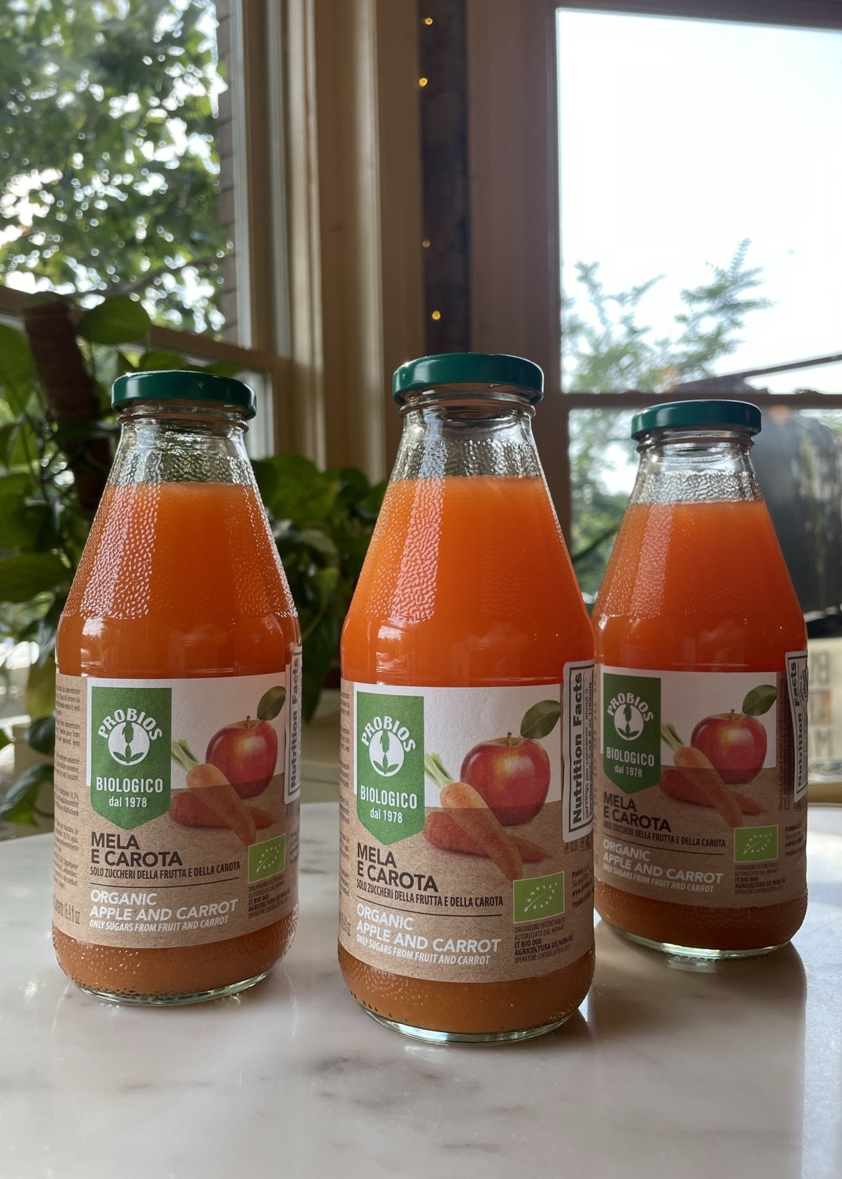 Probios Biologico Organic Apple & Carrot juice 16.9fl oz