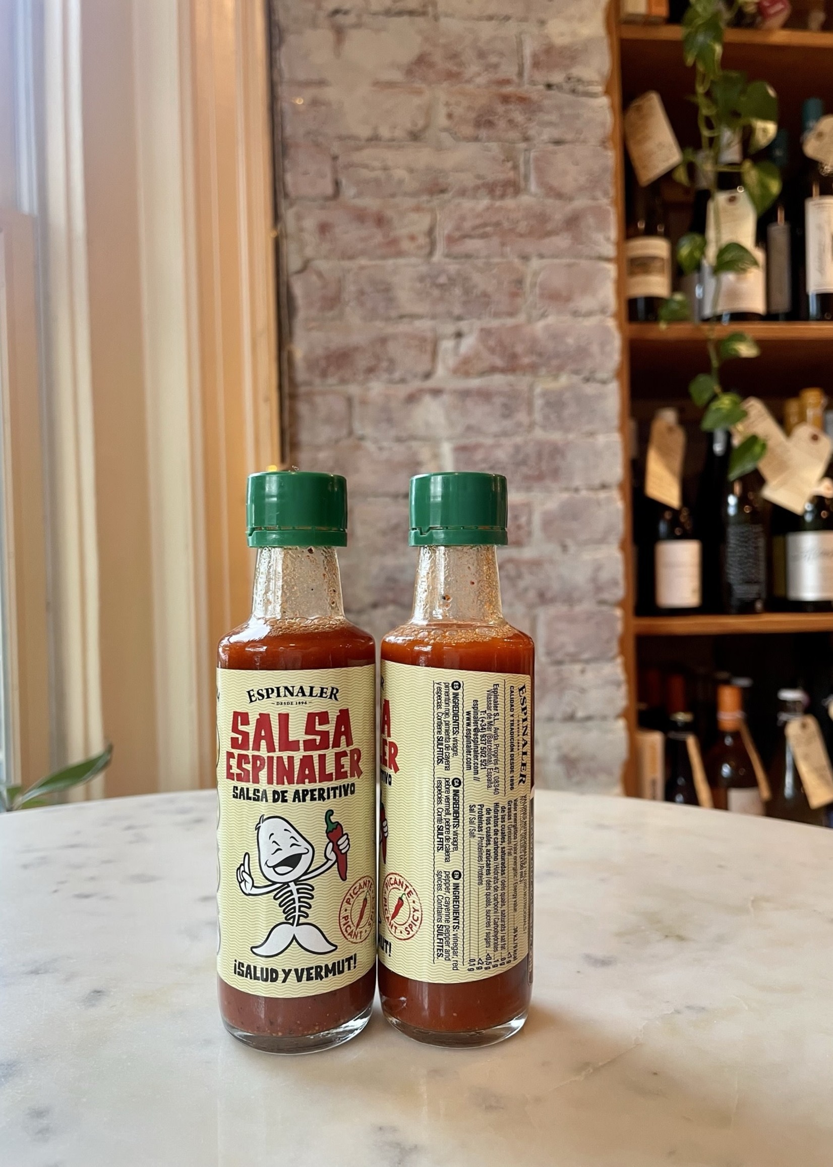 Salsa Espinaler Hot Appetizer Sauce 3.11fl oz (92ml)