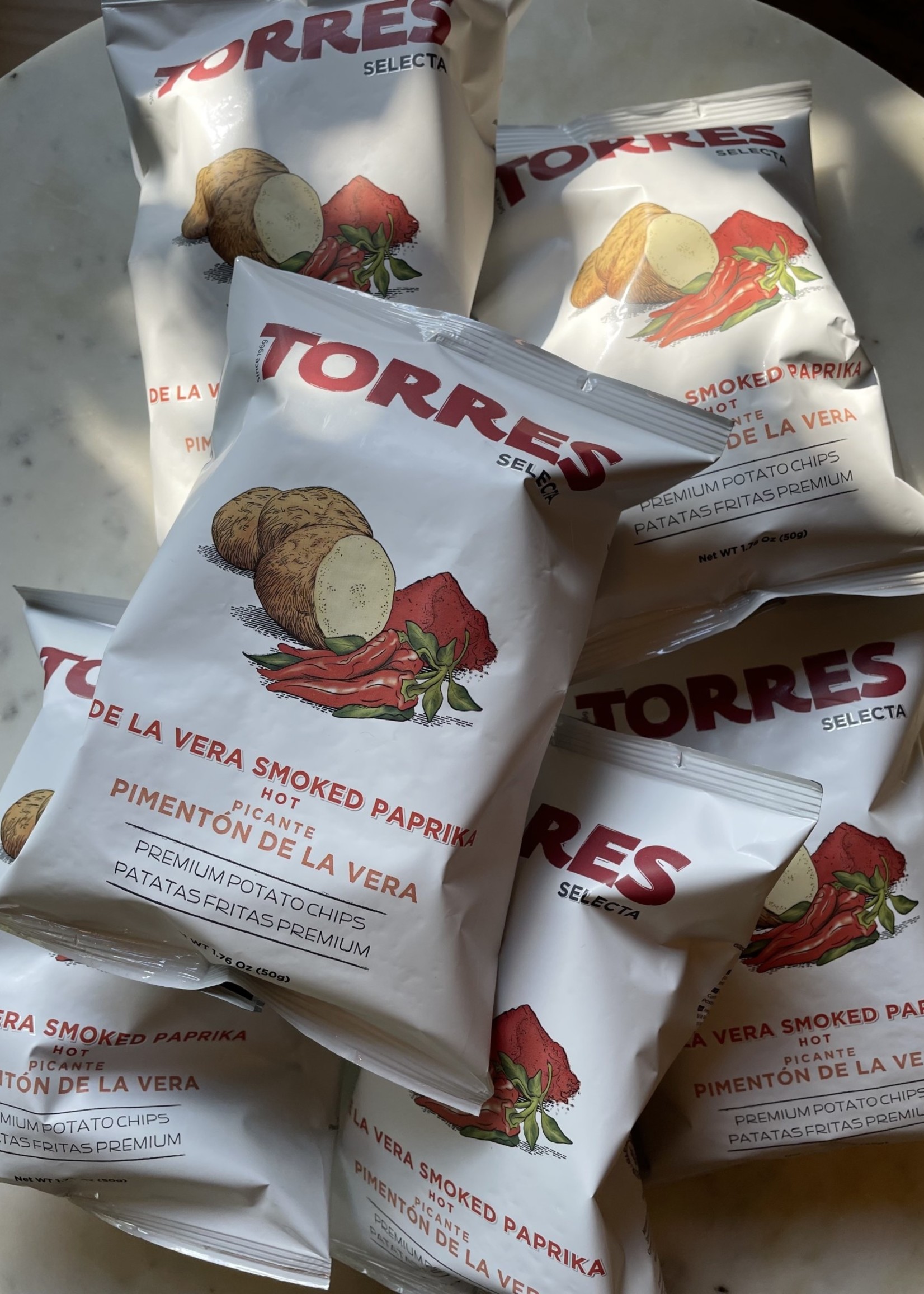 Torres de la Vera Paprika Chips 50g