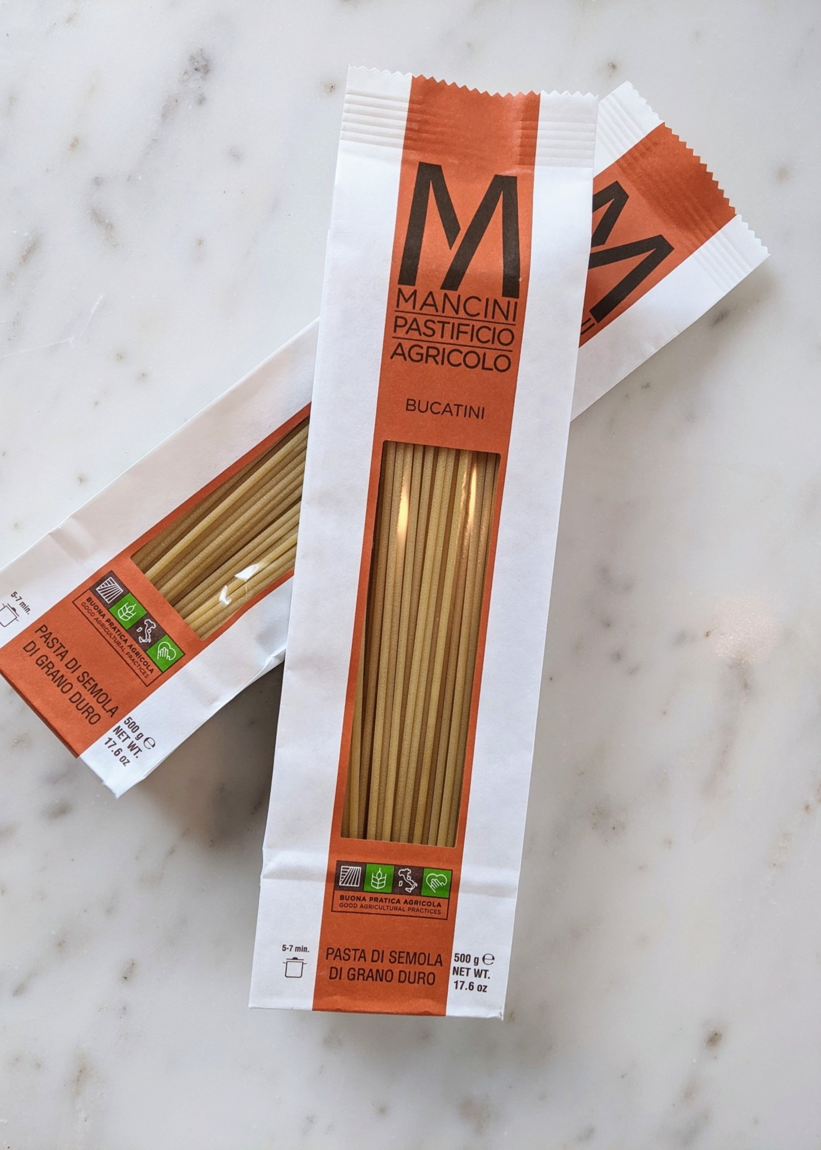 Mancini Bucatini 17.6 oz (500g)