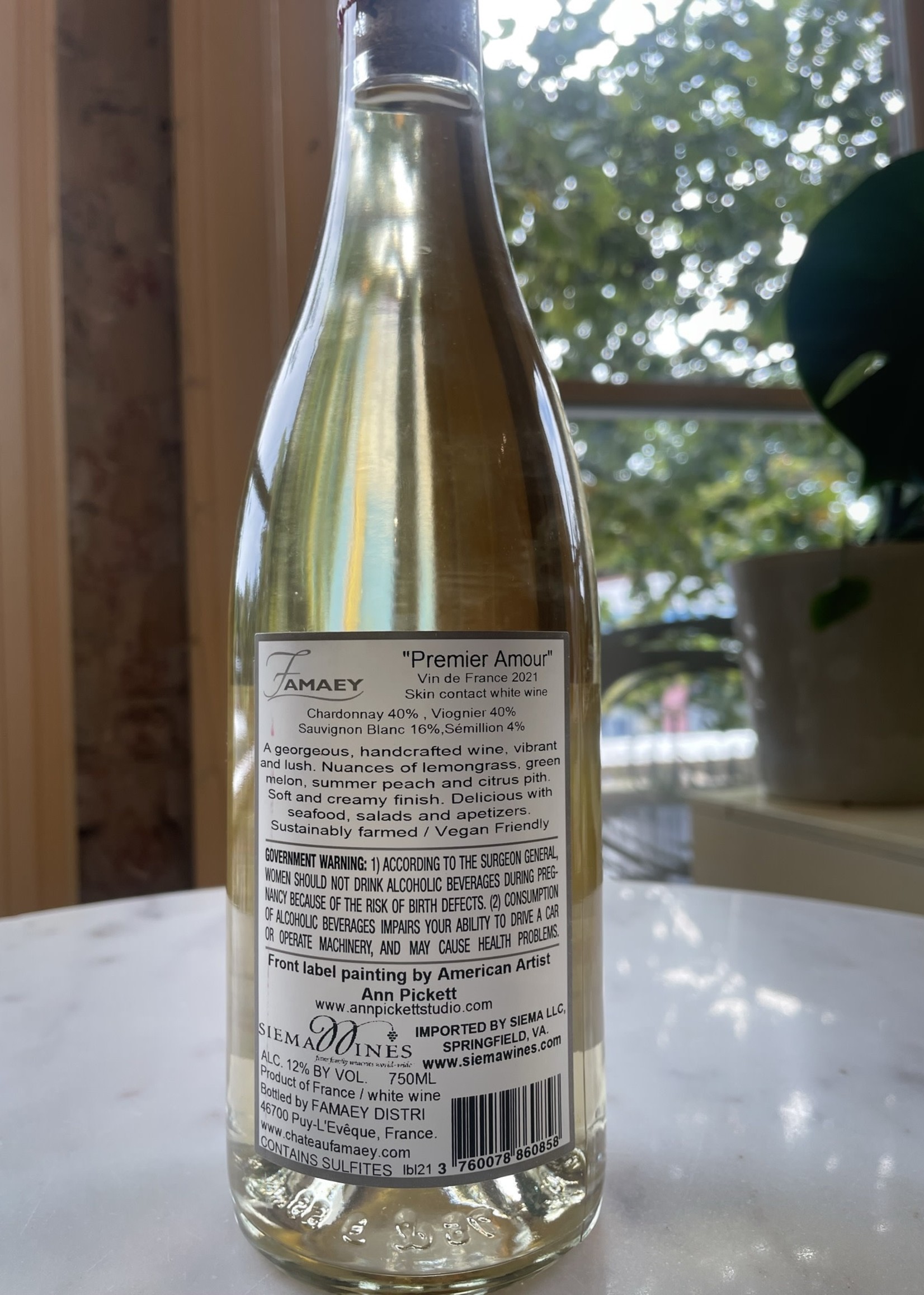 Chateau Famaey, Premier Amour, Cahors, France 2021