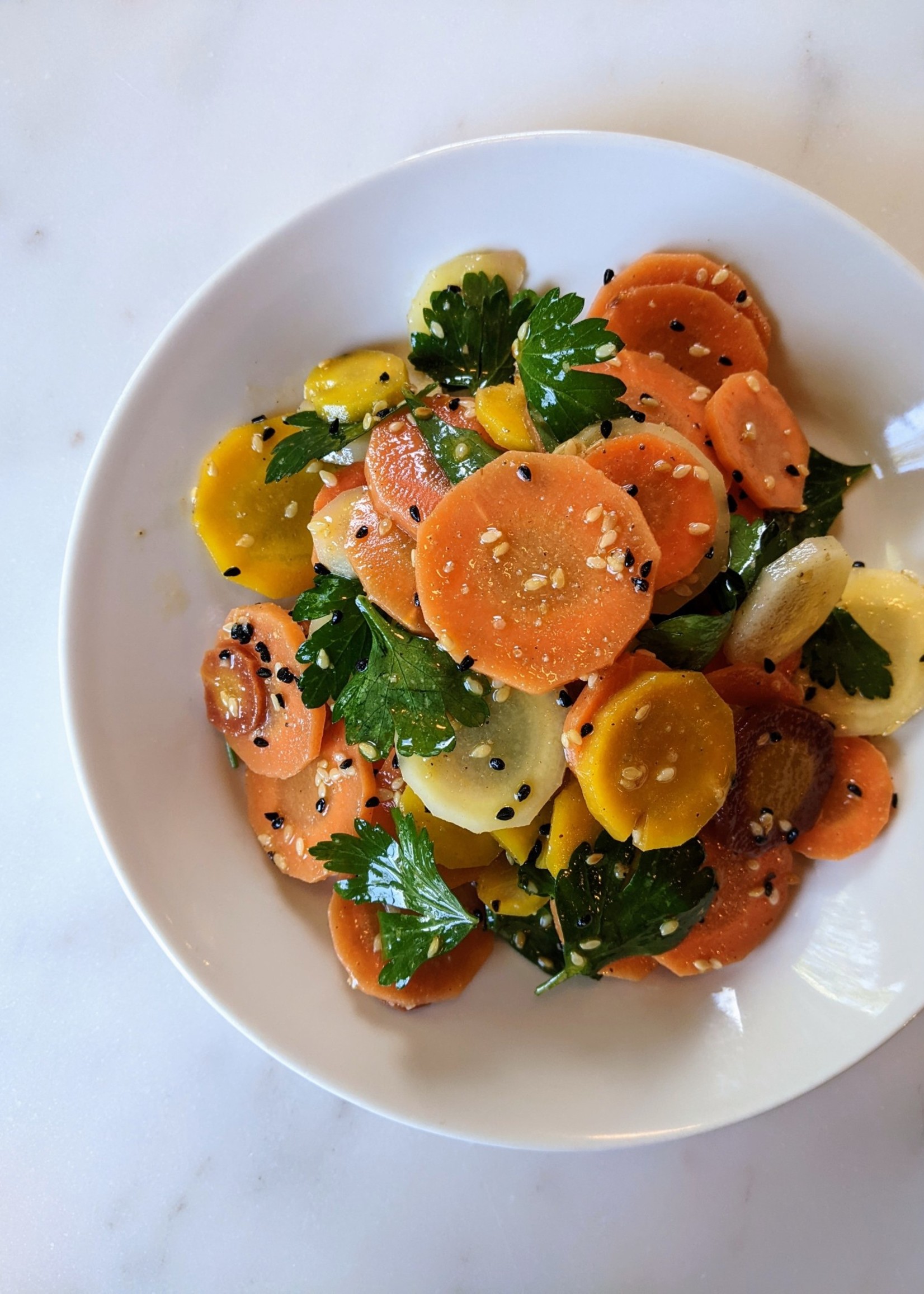 Sesame Cumin Carrots