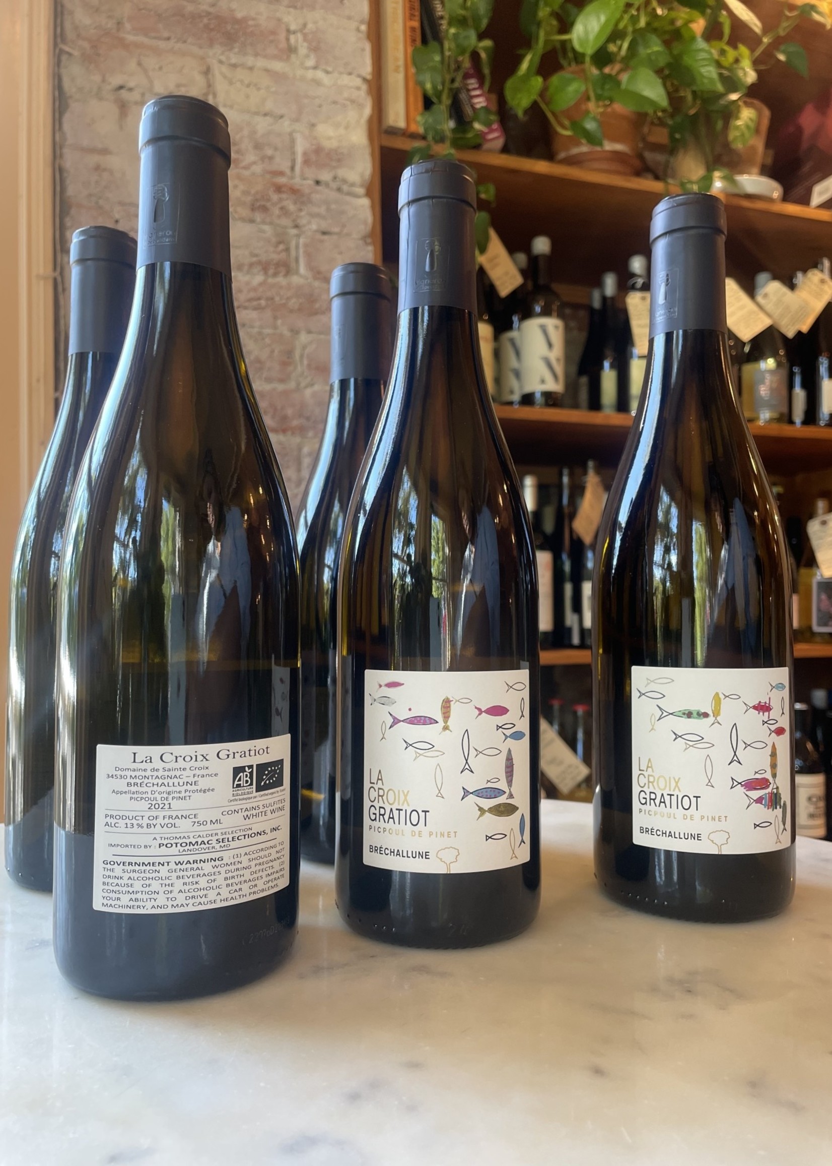 Domaine La Croix Gratiot, Picpoul de Pinet, Brechallune, Languedoc, France 2022