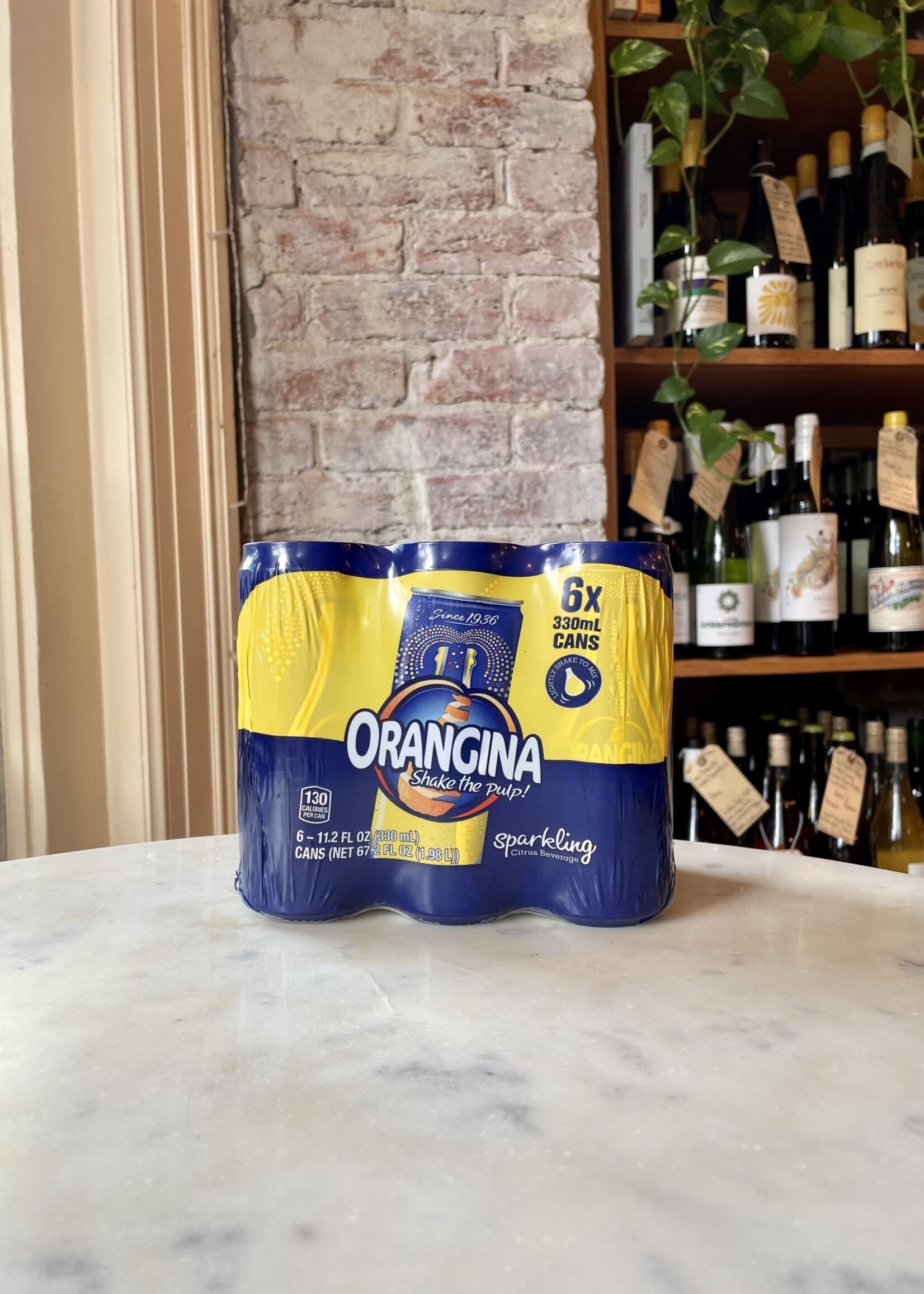 Orangina Sparkling Citrus Beverage 6-pack 11.2 fl oz