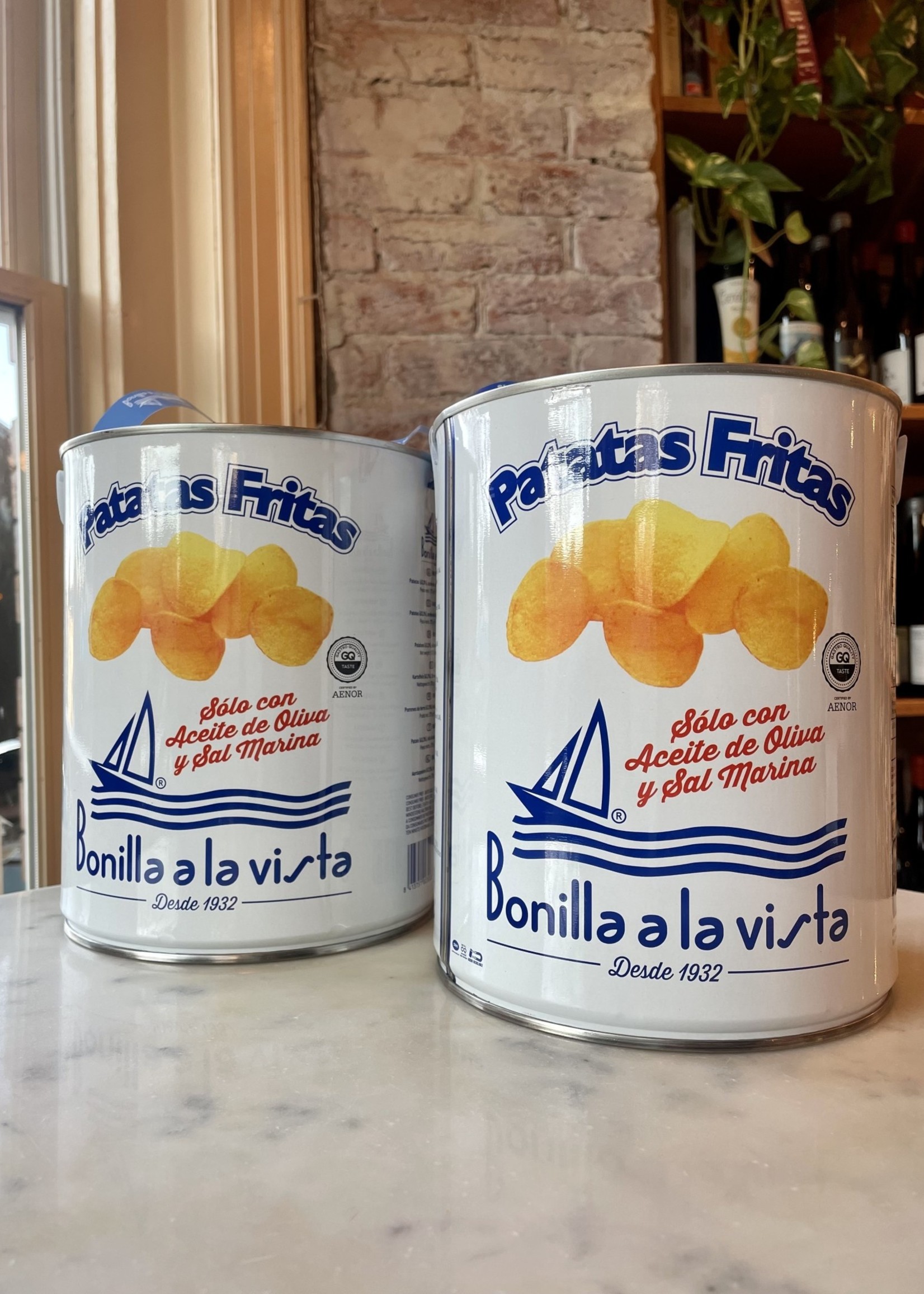 Bonilla a La Vista Potato Chips 275g Tin