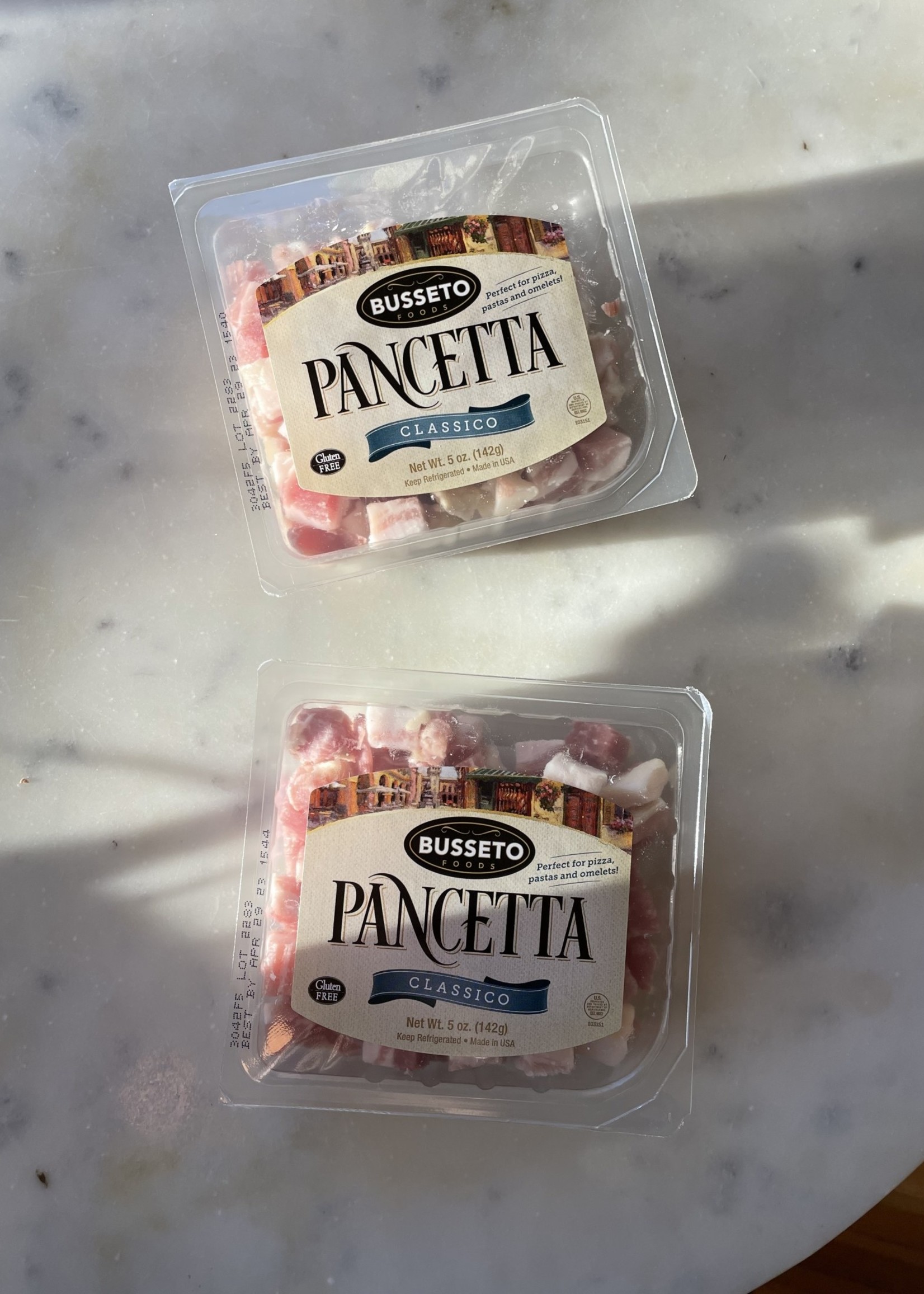 Busseto Diced Pancetta Classico 5oz (142g)