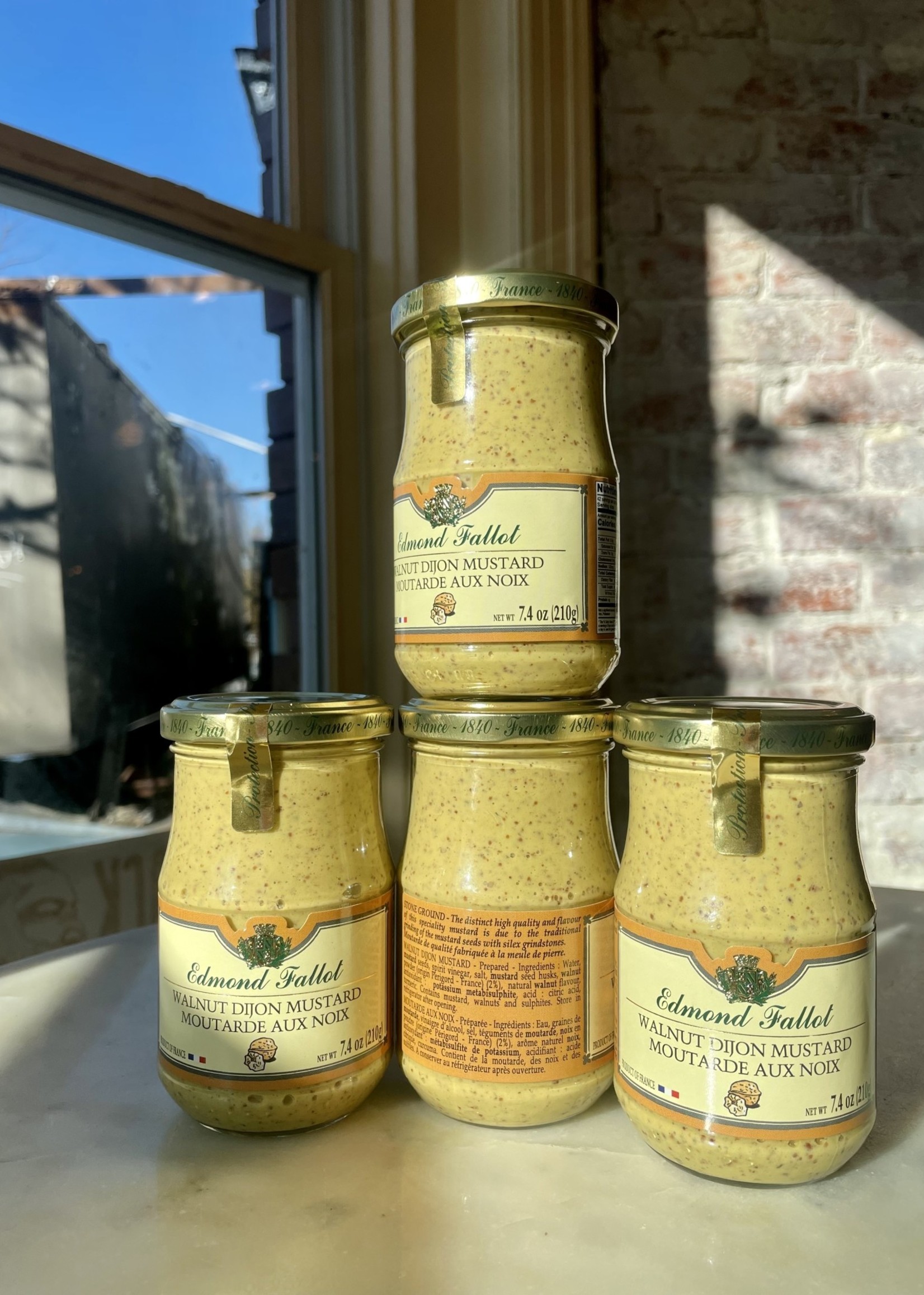 Edmond Fallot Walnut Mustard 7.4oz (210g)