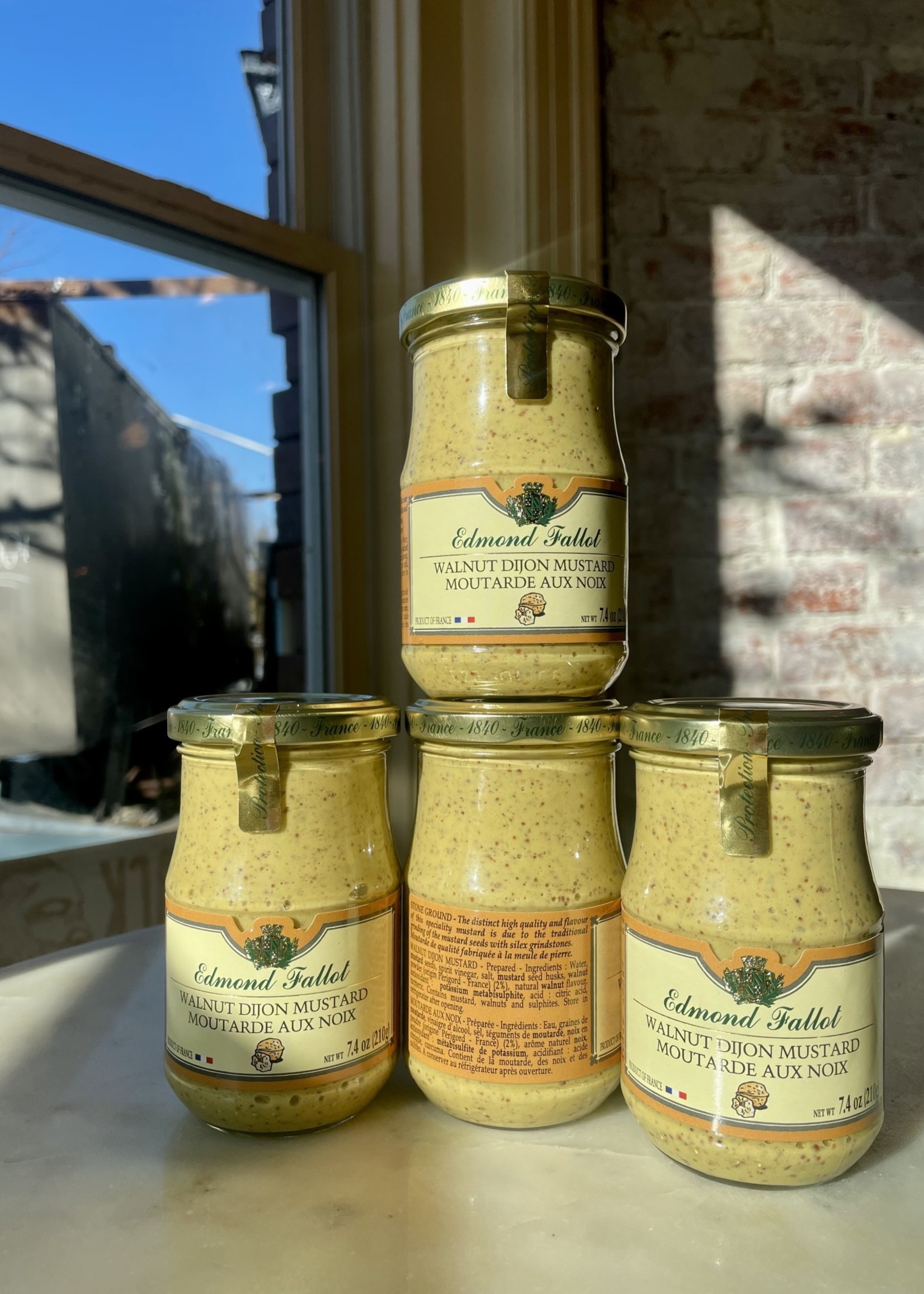Edmond Fallot Walnut Mustard 7.4oz (210g)