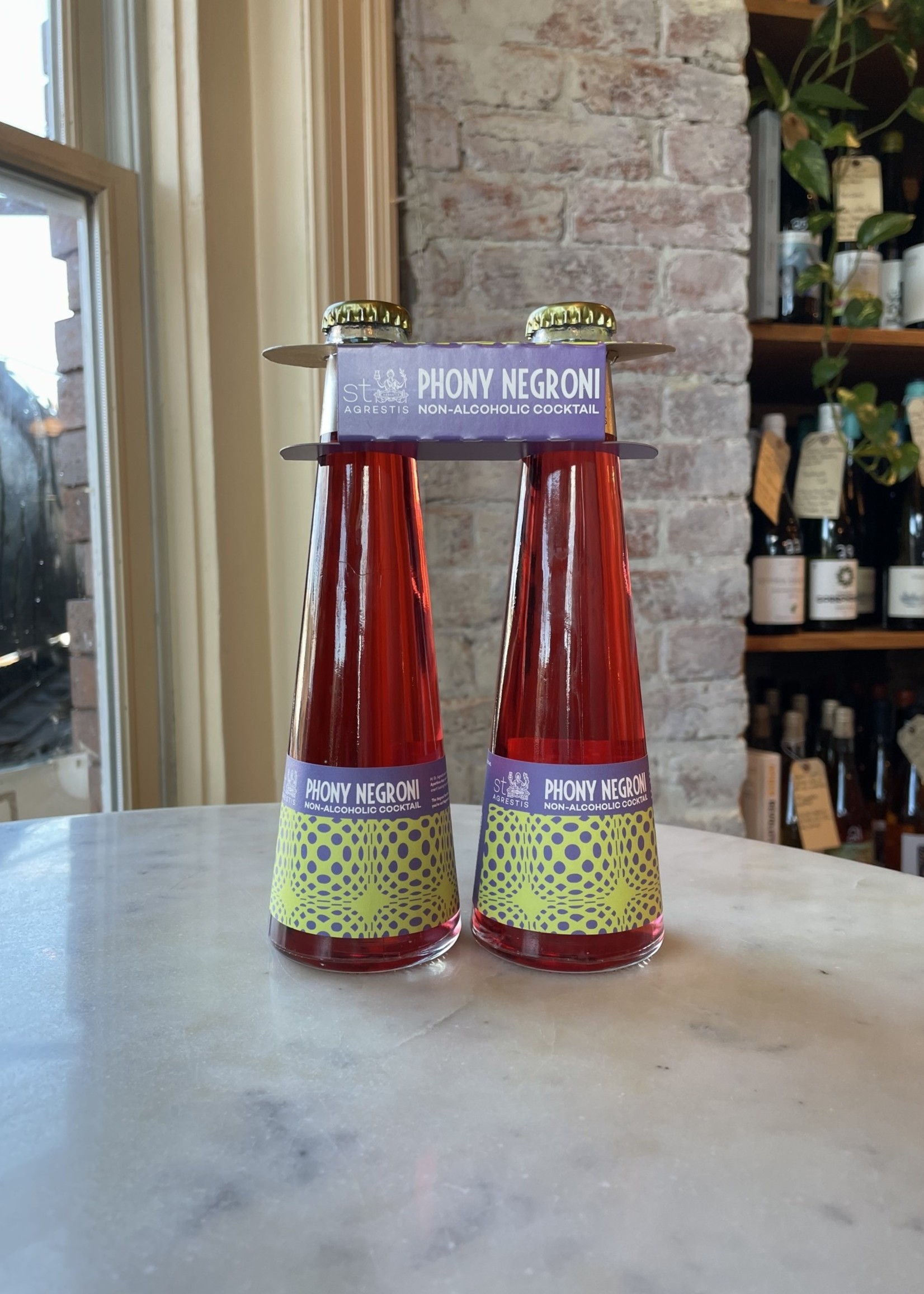St.Agrestis Phony Negroni Non-Alcoholic Cocktail 2-Pack 6.8fl oz