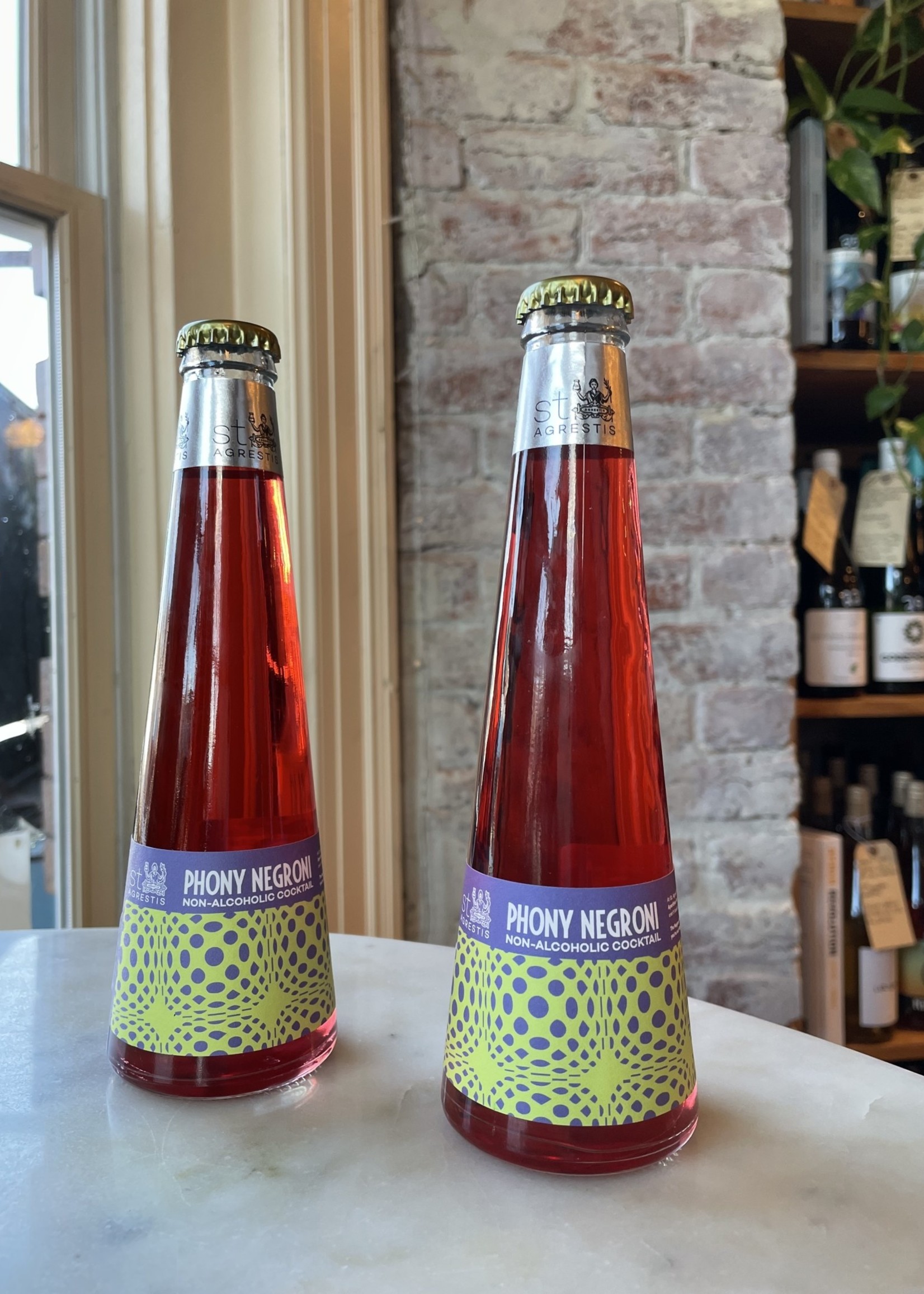 St.Agrestis Phony Negroni Non-Alcoholic Cocktail 2-Pack 6.8fl oz