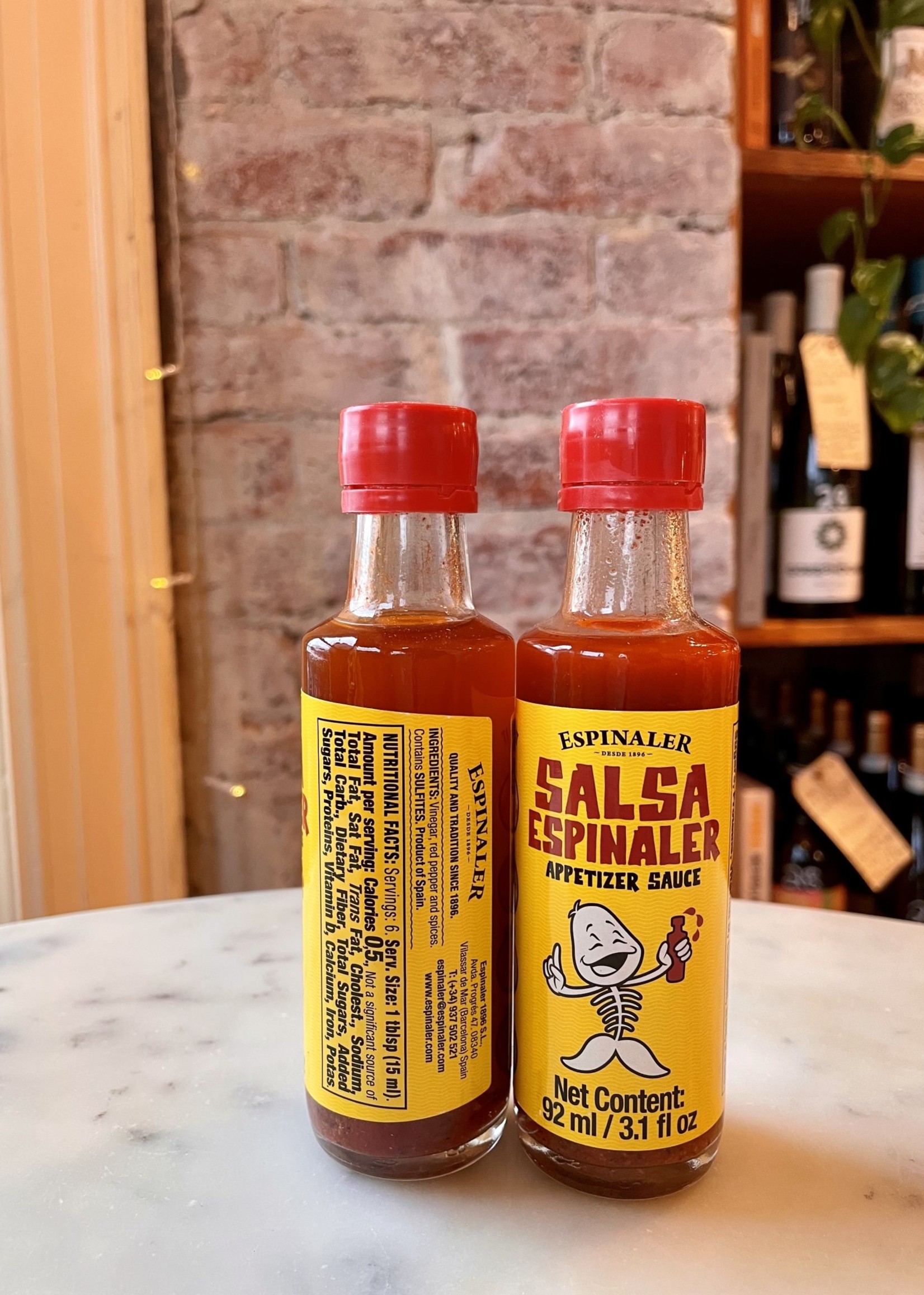 Salsa Espinaler Appetizer Sauce, Barcelona, Spain 3.1 fl oz (92ml)