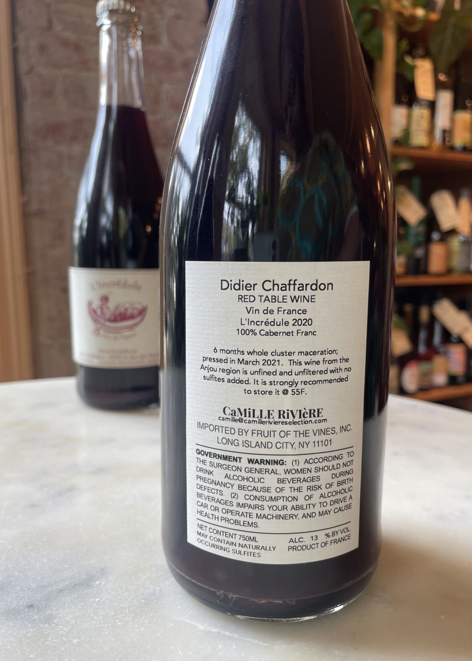 Didier Chaffardon, L’Incrédule, Saint des Mauvret, Loire Valley, France 2020