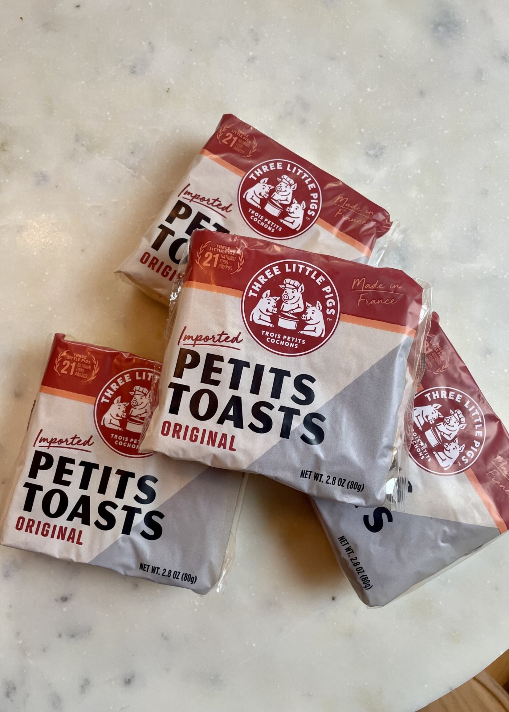 Trois Petits Cochons, Petits Toasts 2.8oz (80g)