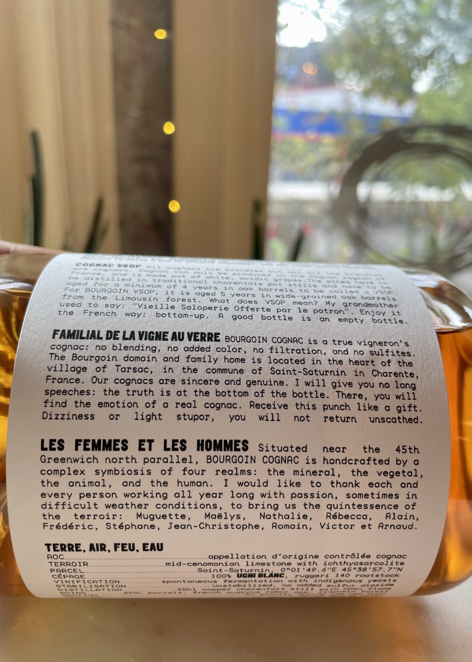 Bourgoin VSOP Cognac 700