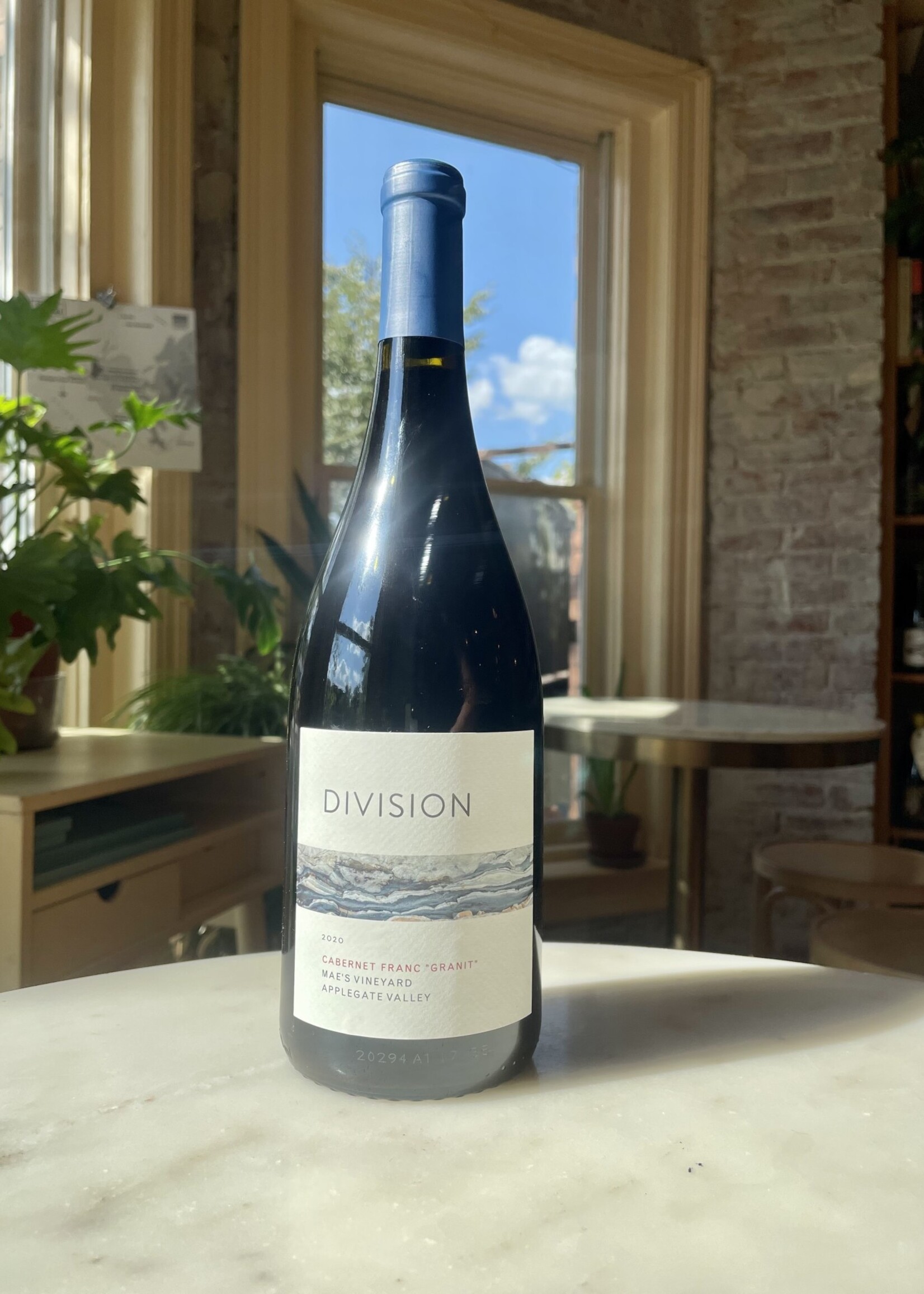 Division Wine Co., Granit, Applegate Valley AVA, Oregon 2020