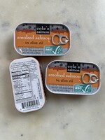 Cole’s Fine Foods Patagonia Smoked Salmon in Olive Oil 3.2oz (91g)