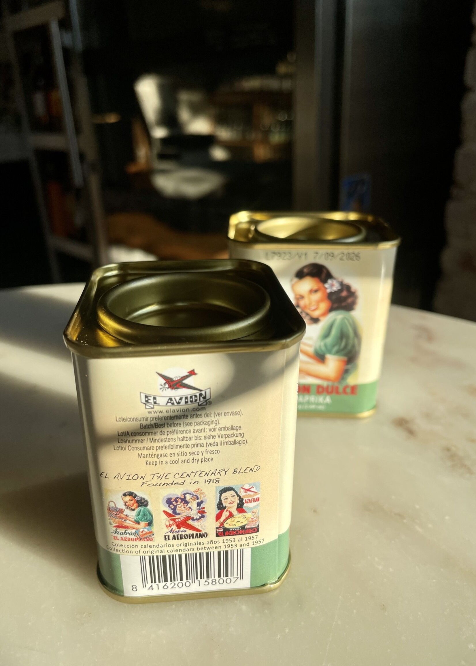 El Avion, Pimentón Dulce Ahumado  Mild Paprika 2.64oz (75g)