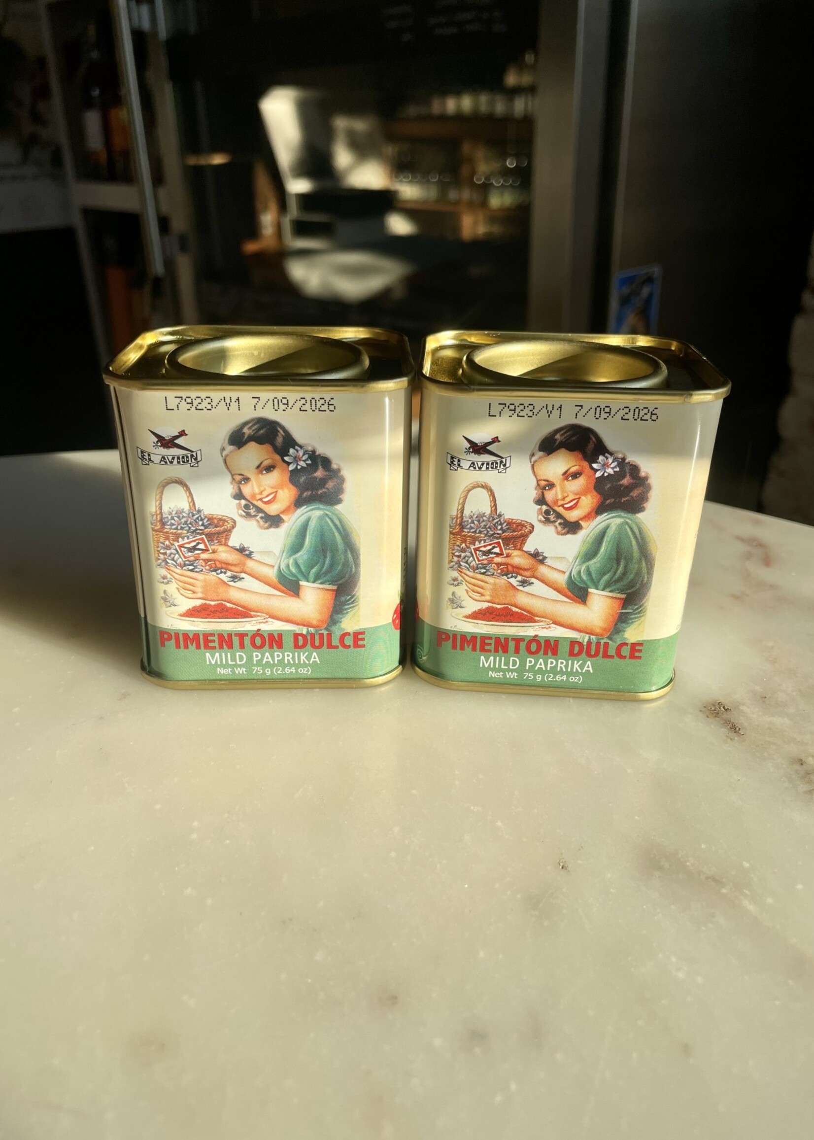 El Avion, Pimentón Dulce Ahumado  Mild Paprika 2.64oz (75g)